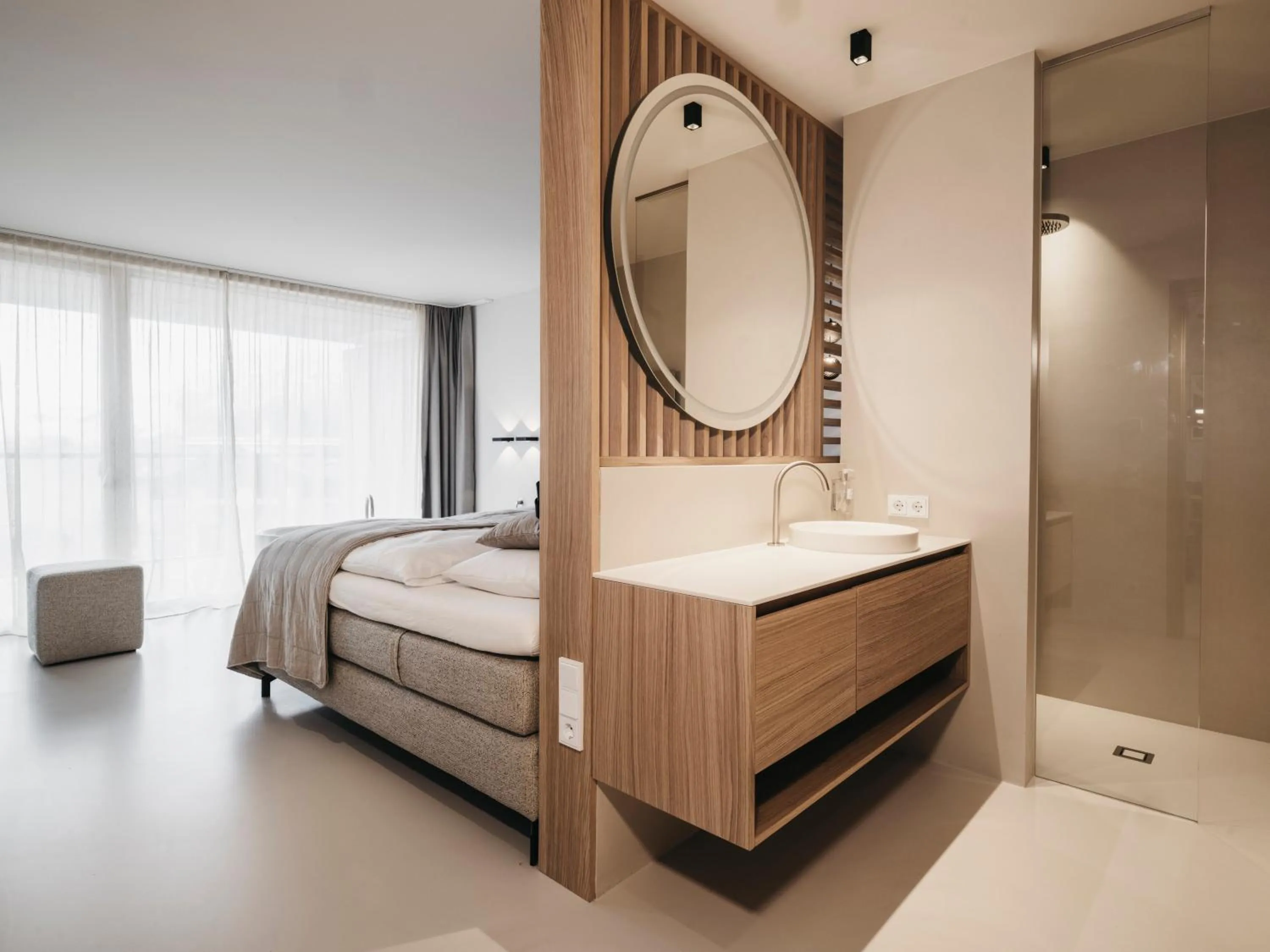 Bed in Haven Mountain Retreat