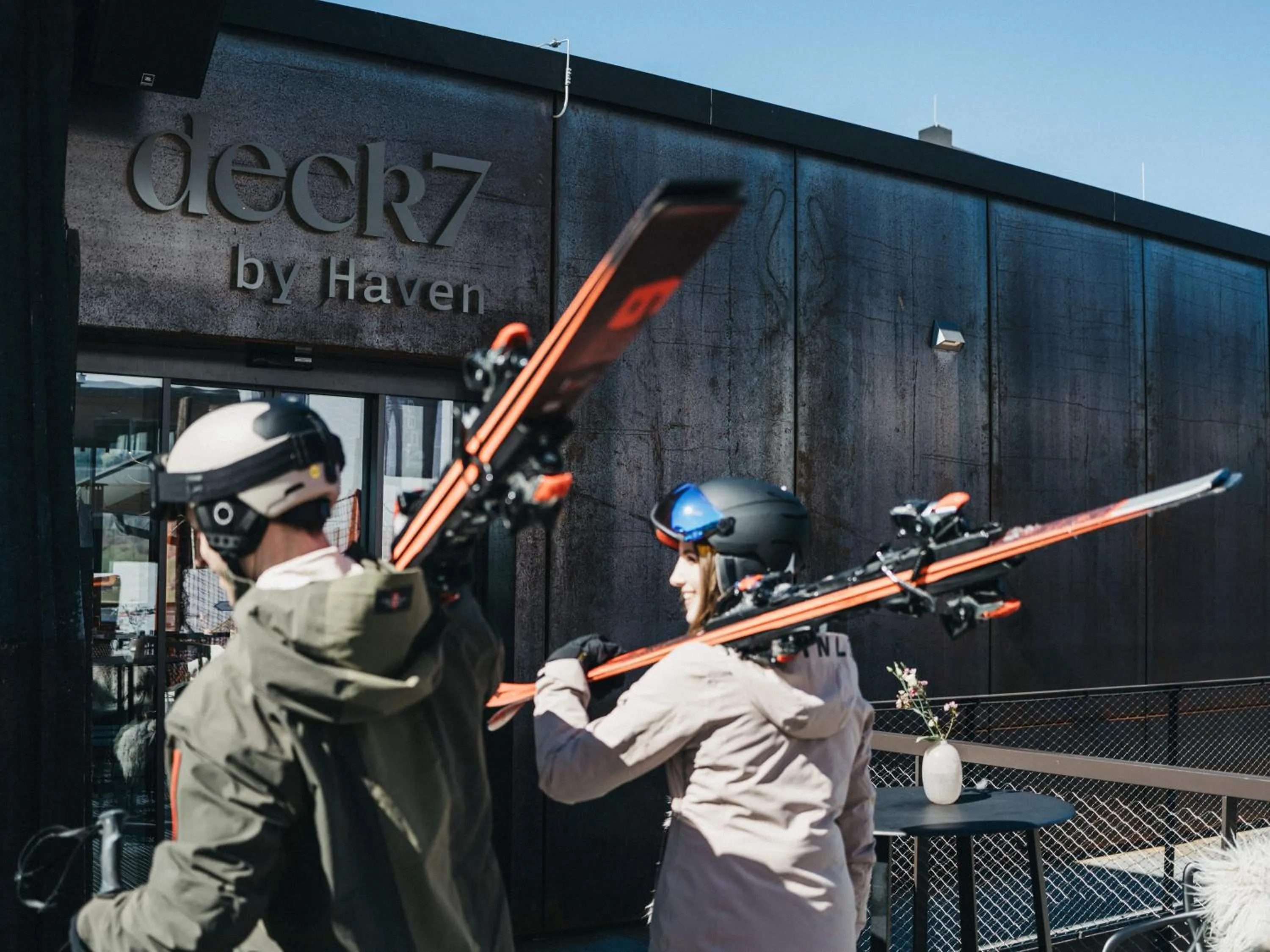 Skiing in Haven Mountain Retreat