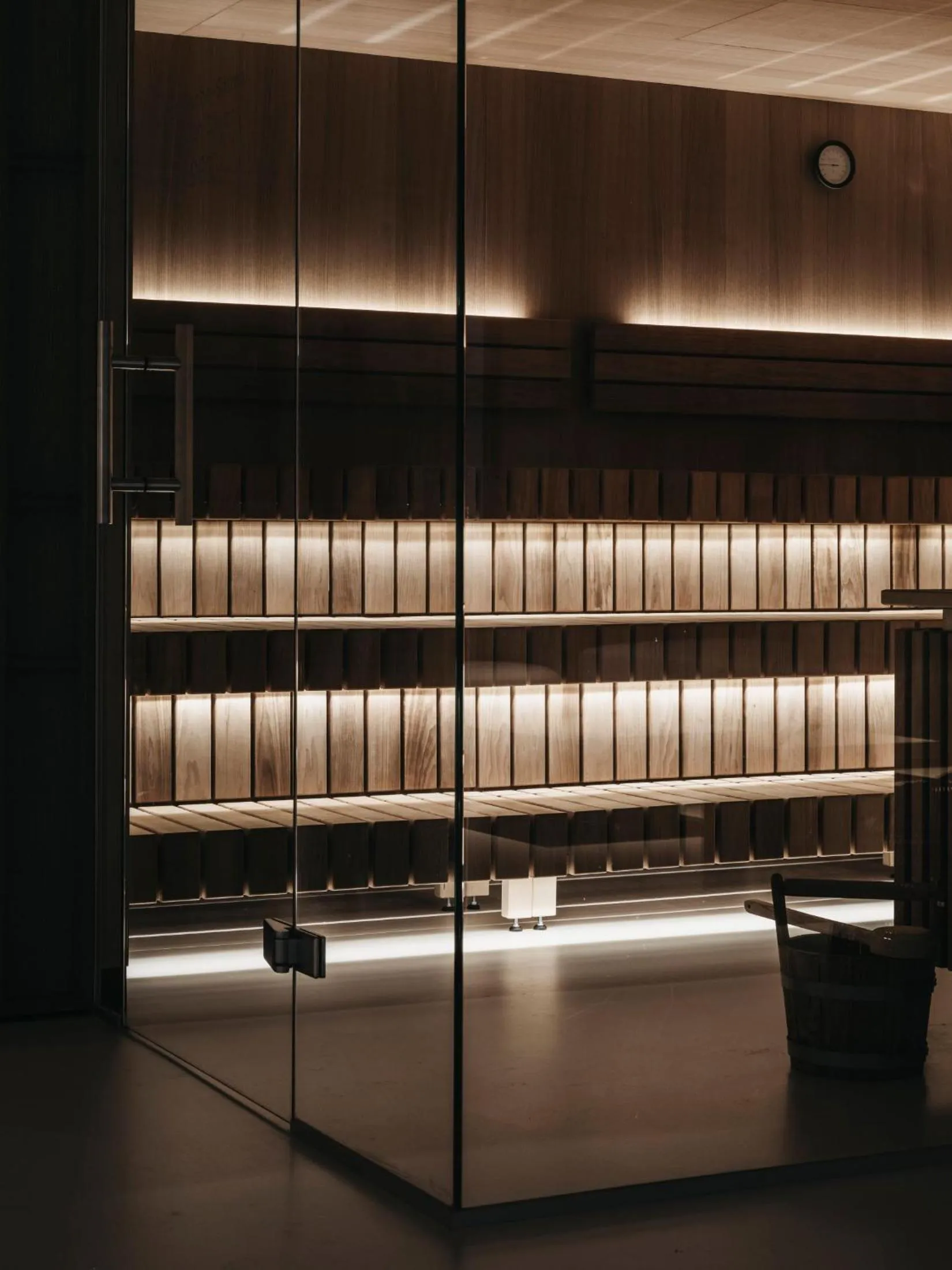 Sauna in Haven Mountain Retreat