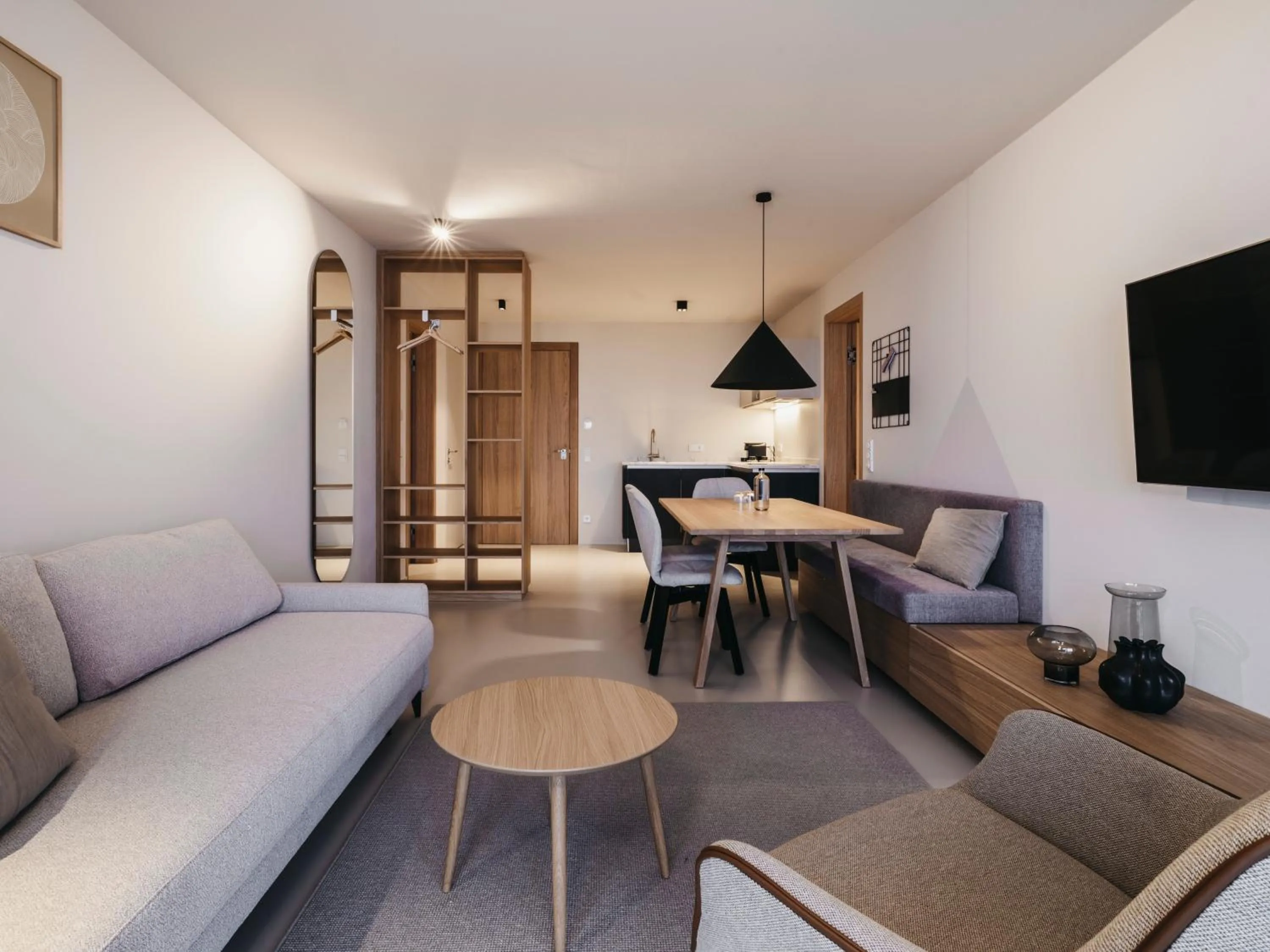 Living room in Haven Mountain Retreat