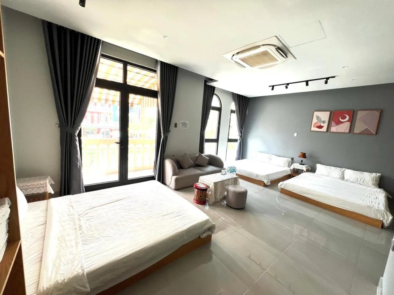Photo of the whole room, Bed in Lia Homestay Grand World Phu Quoc