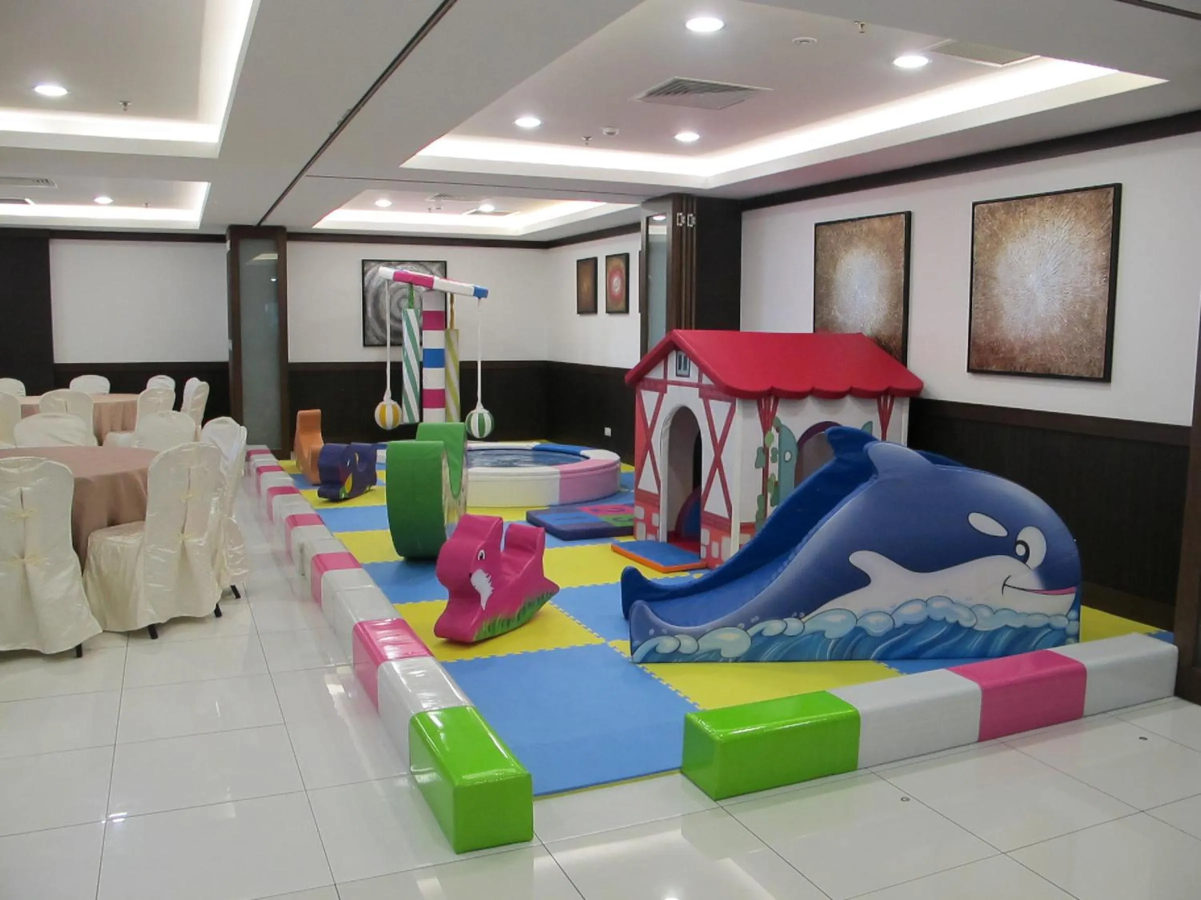Children play ground in Badi'ah Hotel