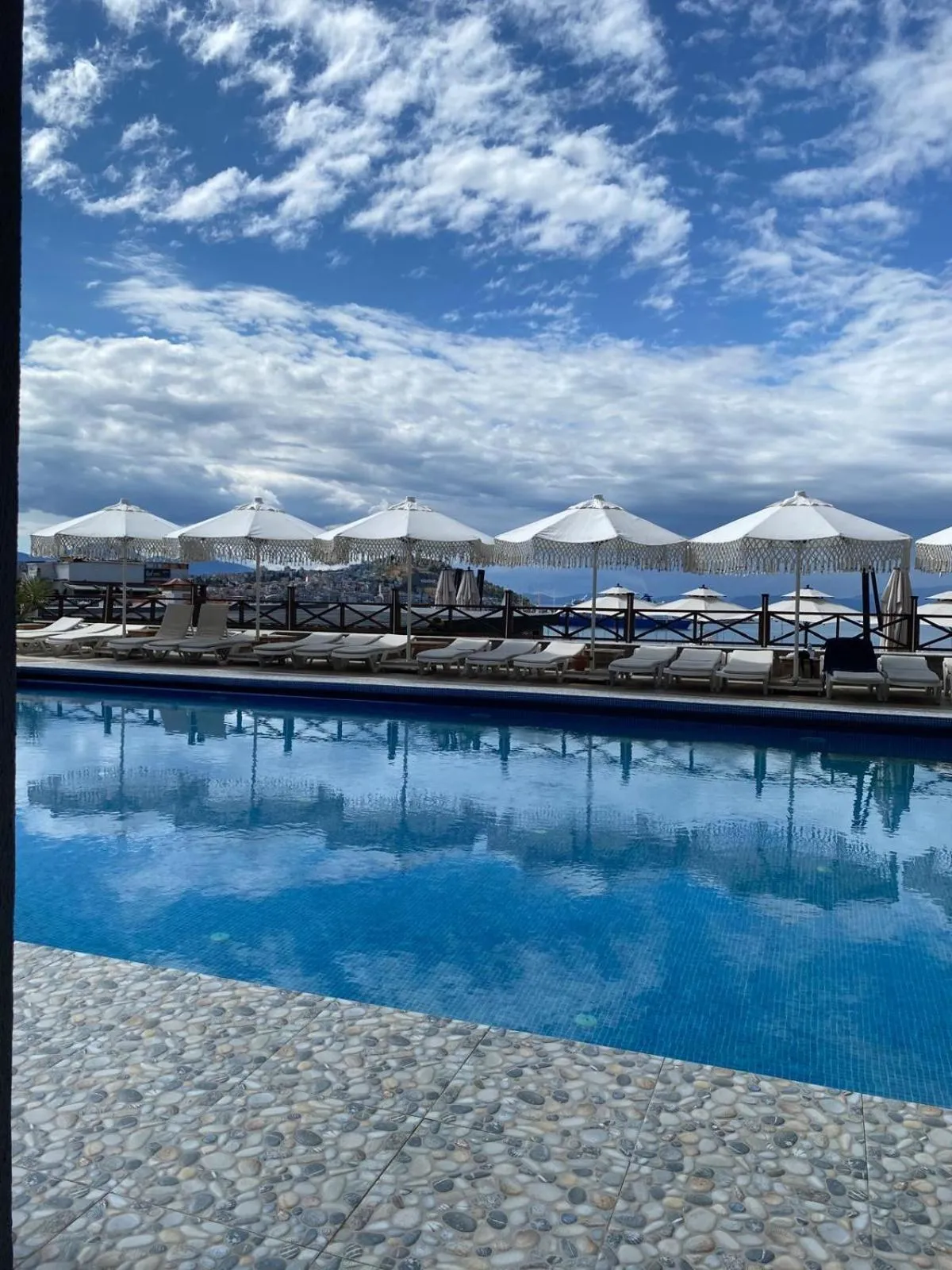 Pool view in Suhan Seaport Hotel