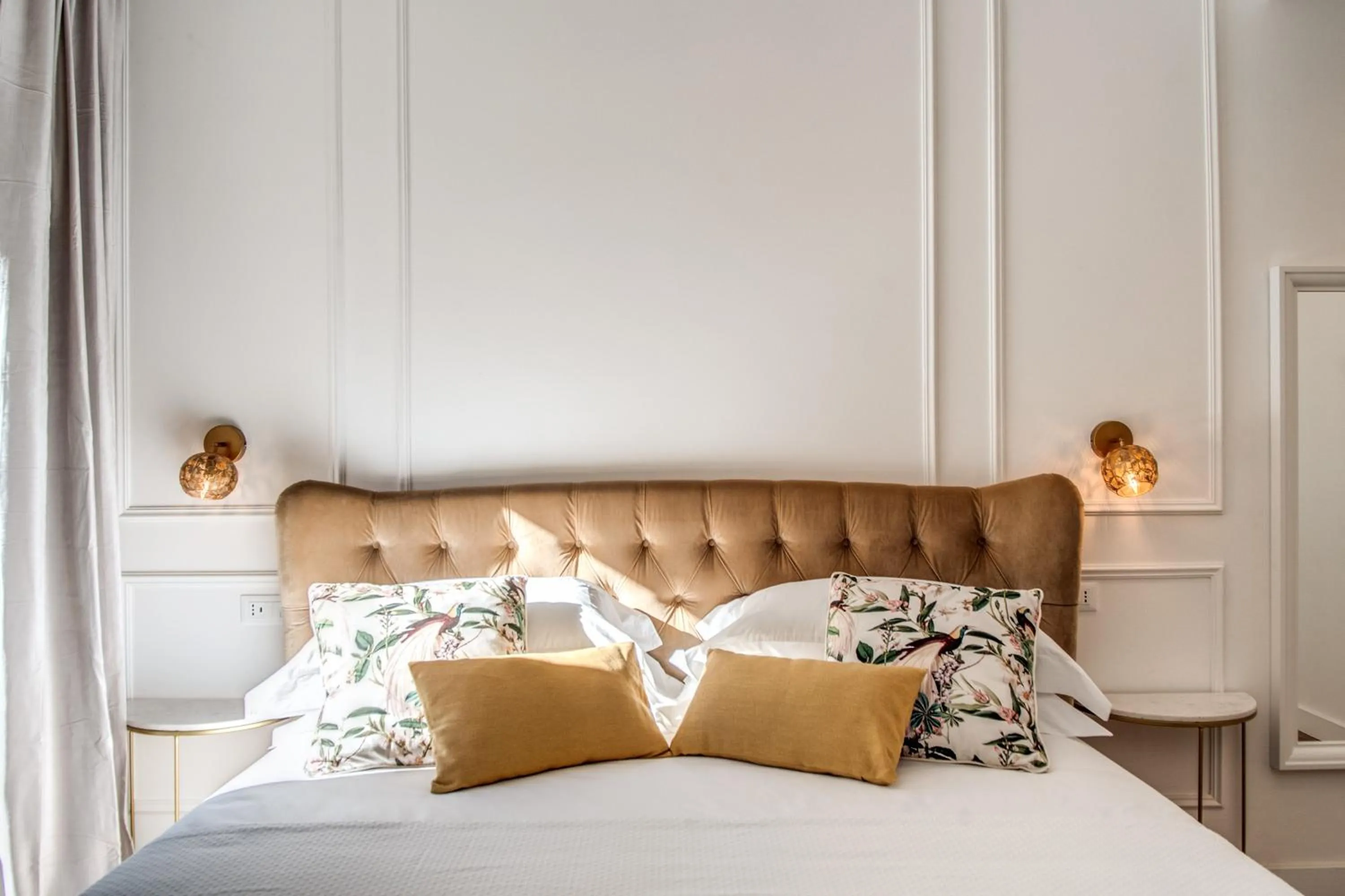 Bed in Vigna Caio Relais & Spa