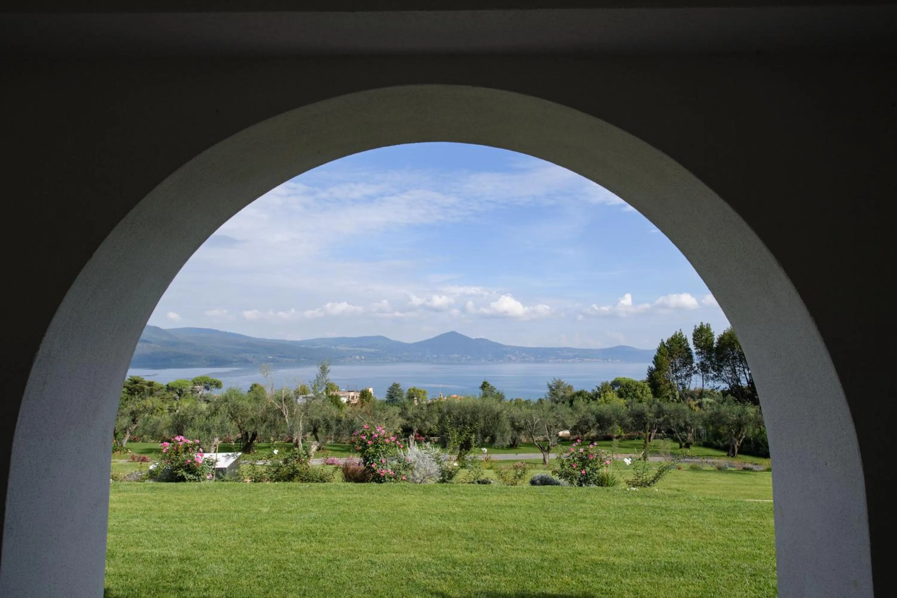 Garden view in Vigna Caio Relais & Spa