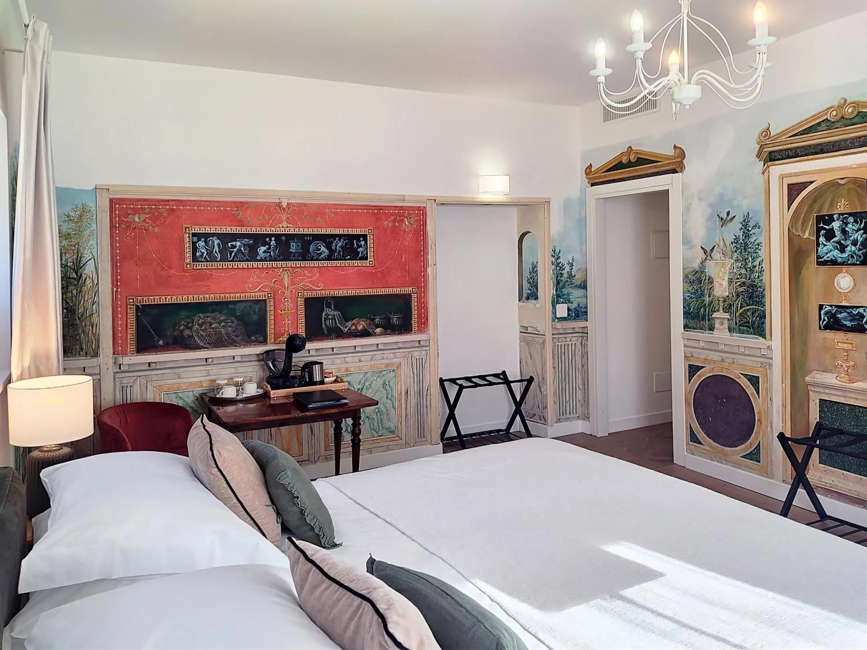 Bed in Vigna Caio Relais & Spa