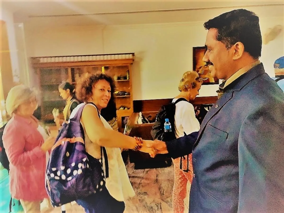 Staff in Paray Village County