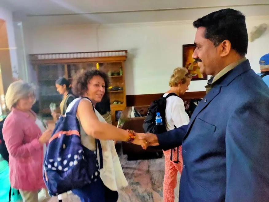 group of guests in Paray Village County