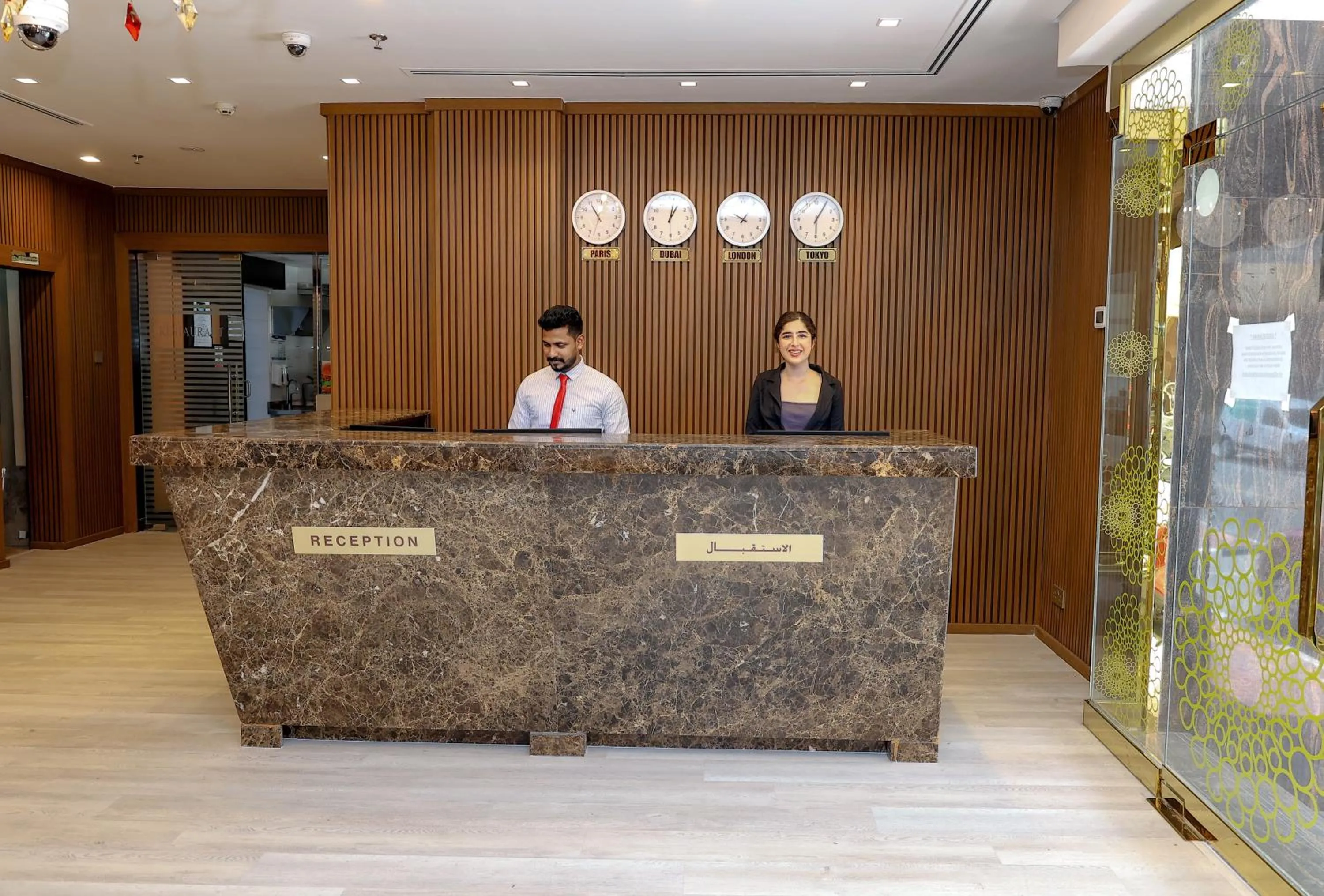 Staff in Grand Marino Hotel