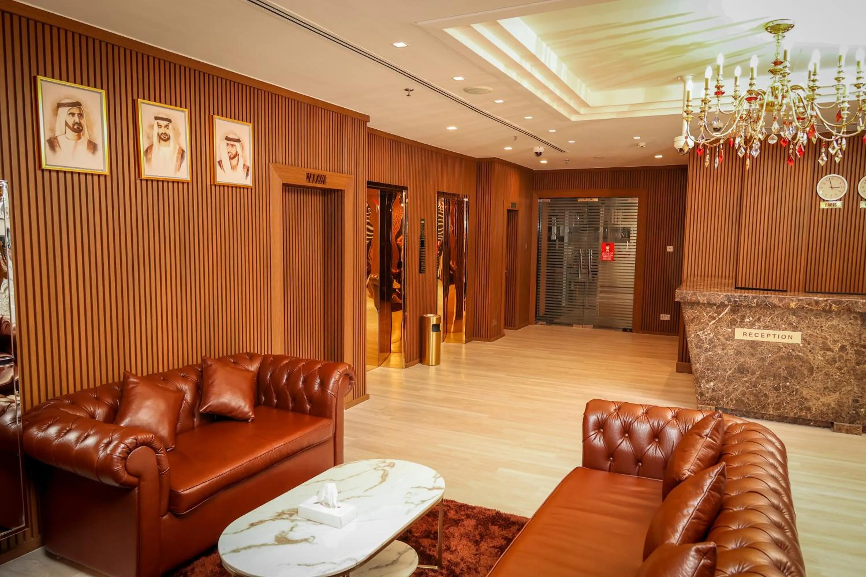 Lobby or reception in Grand Marino Hotel