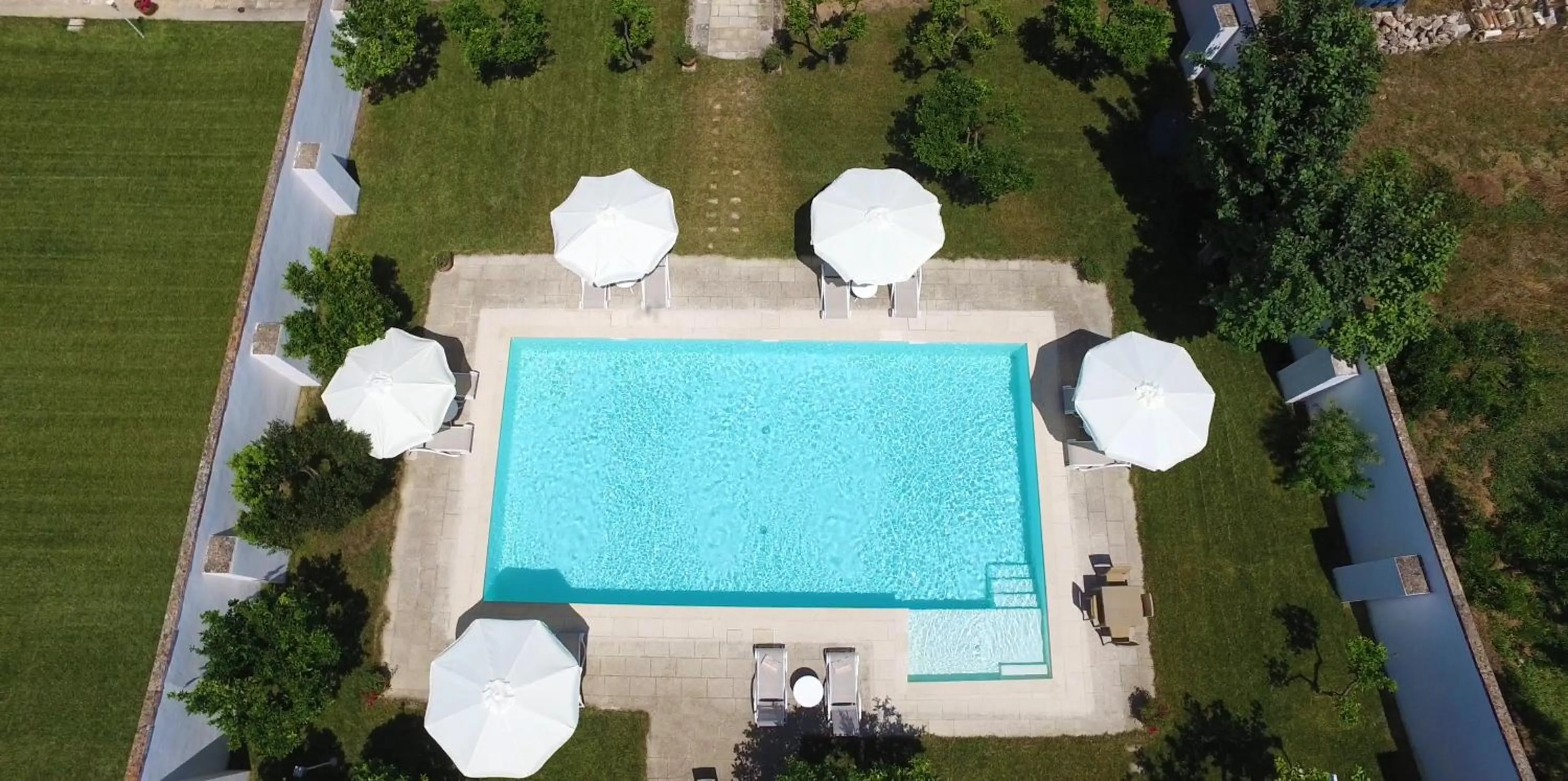 Bird's eye view in Casina Bardoscia