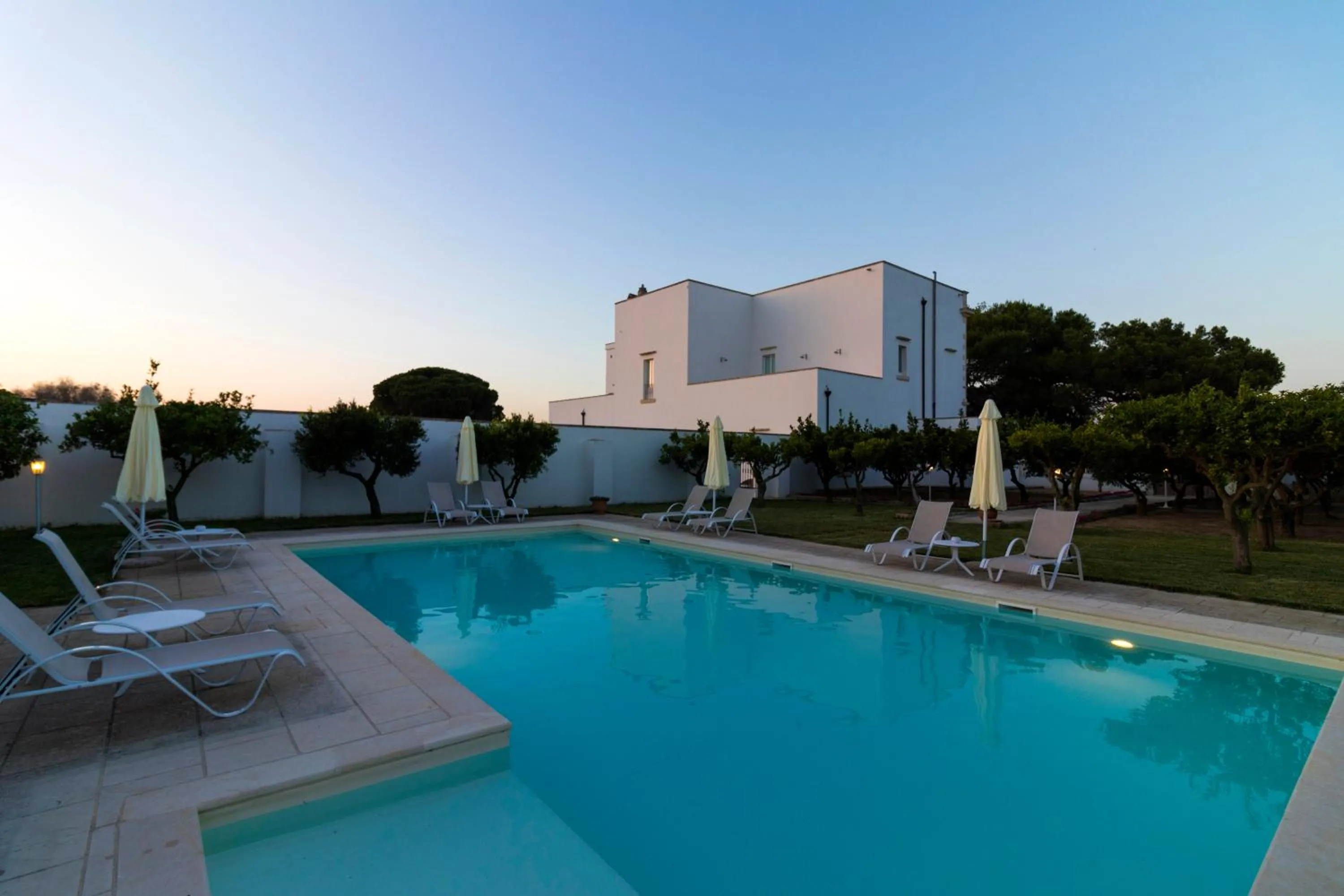 Garden view in Casina Bardoscia