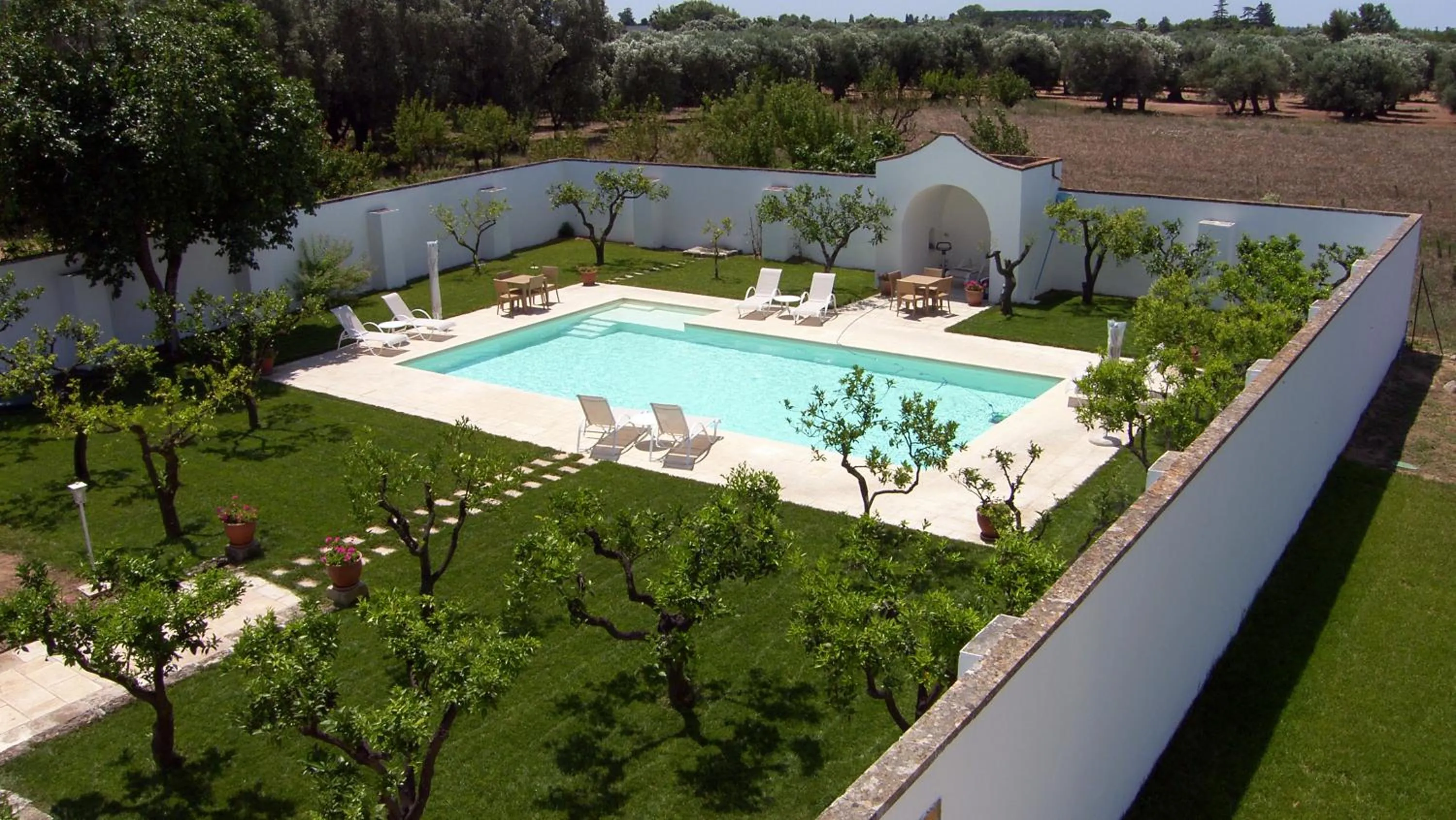 Swimming pool in Casina Bardoscia
