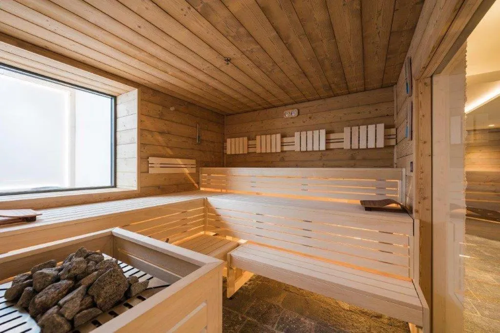 Sauna in Alpinhotel Keil