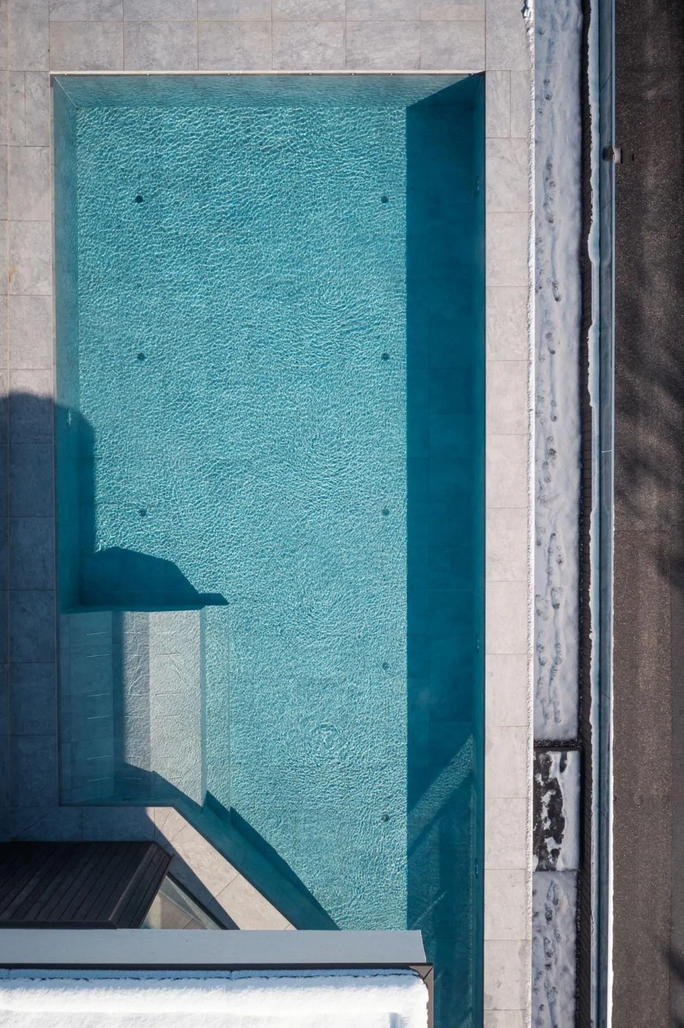 Swimming pool in Alpinhotel Keil