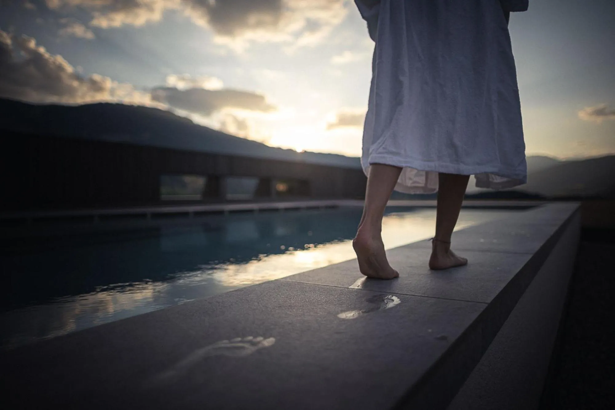 Swimming pool in Alpinhotel Keil