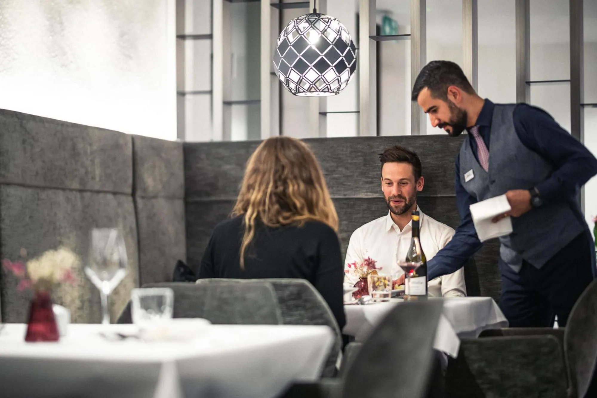 Restaurant/places to eat in Alpinhotel Keil