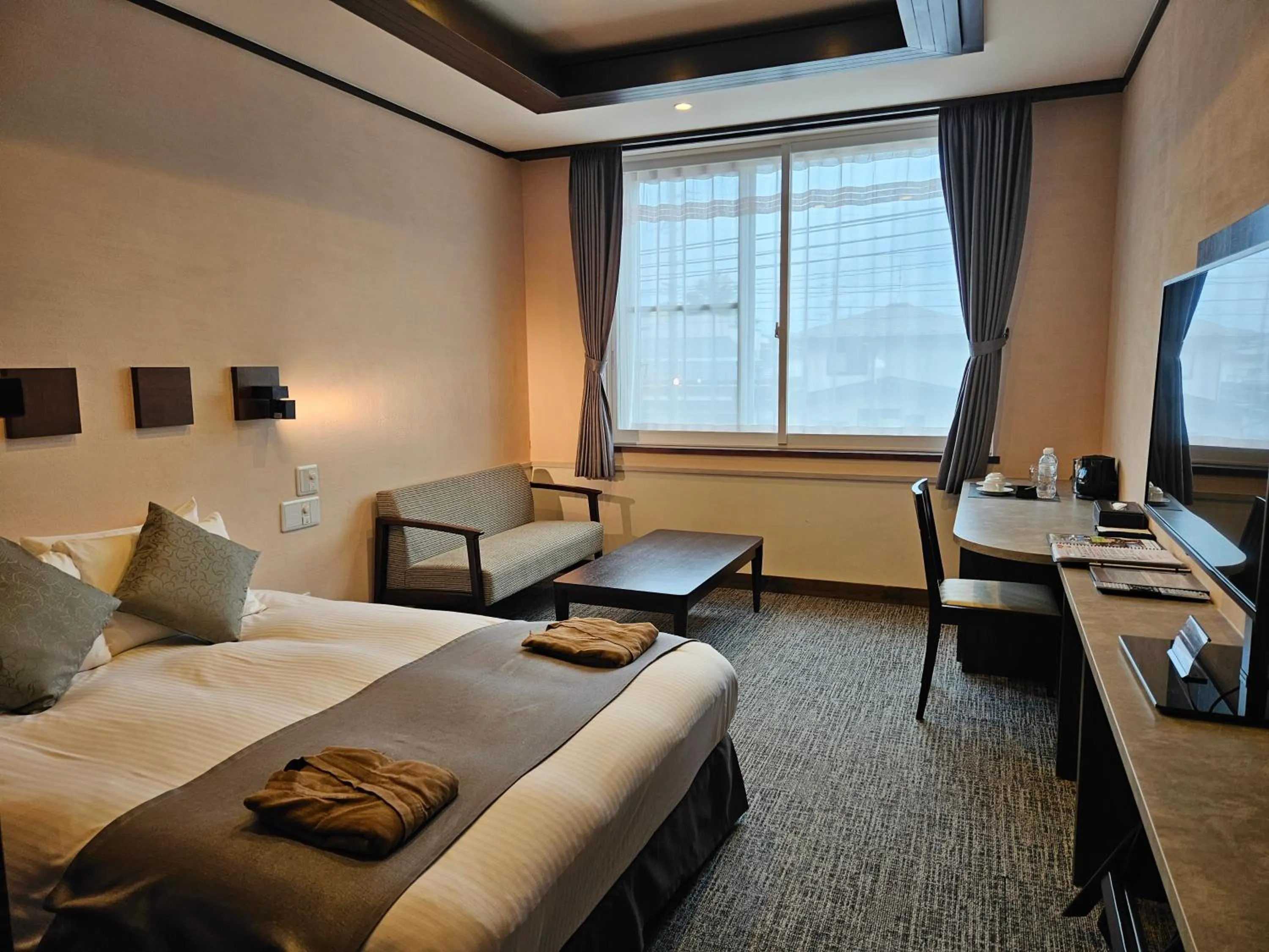 Photo of the whole room, Bed in Hotel Grand Vert Kyu Karuizawa