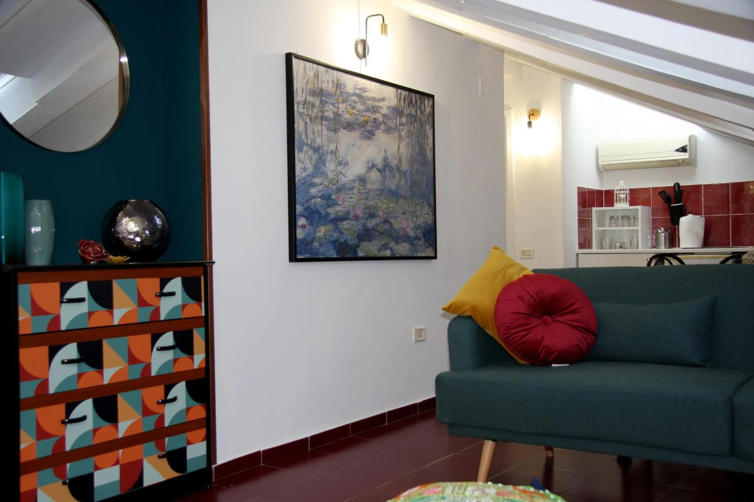 Living room in Mercanti Attic Version