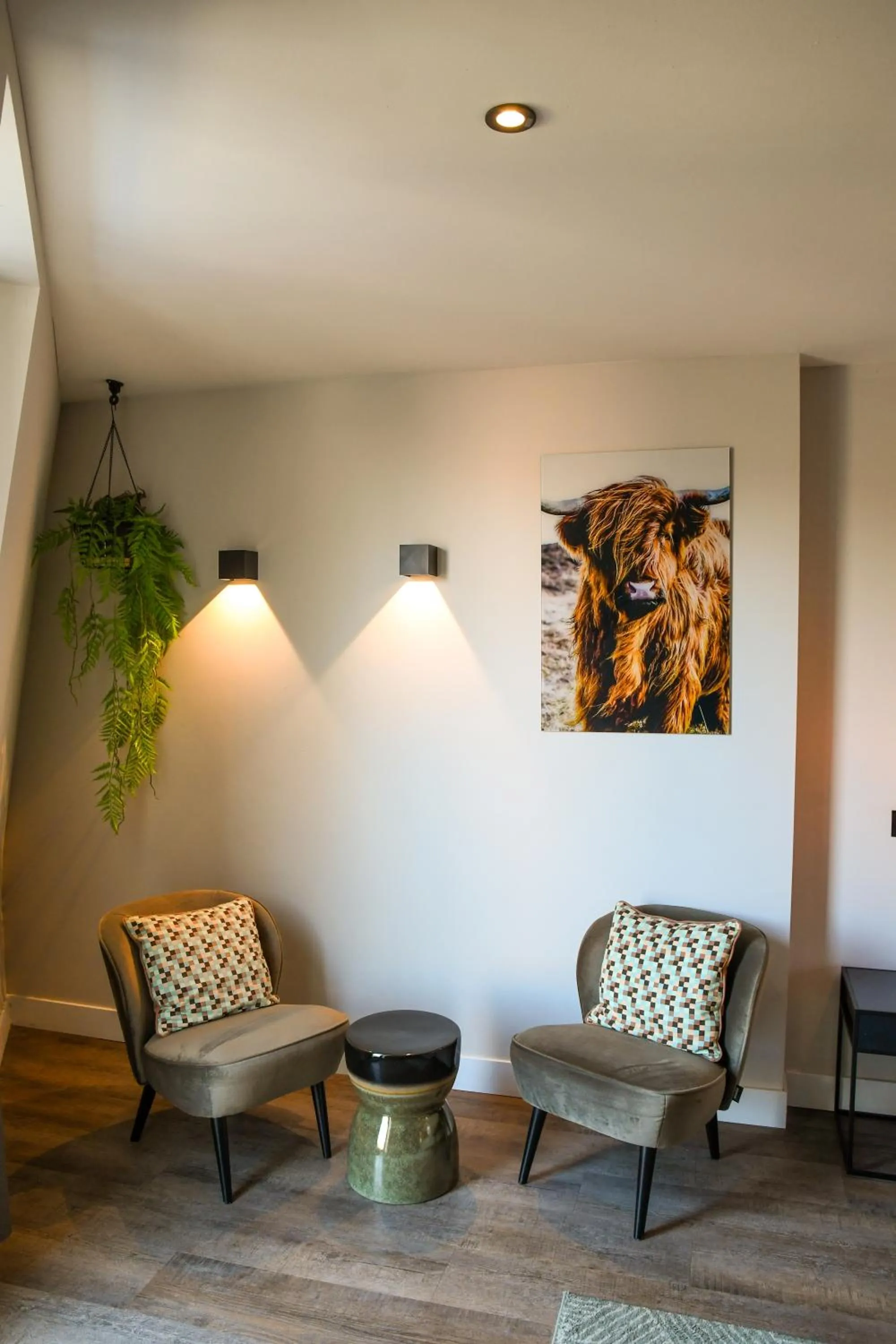 Seating area in Hotel La Boutique
