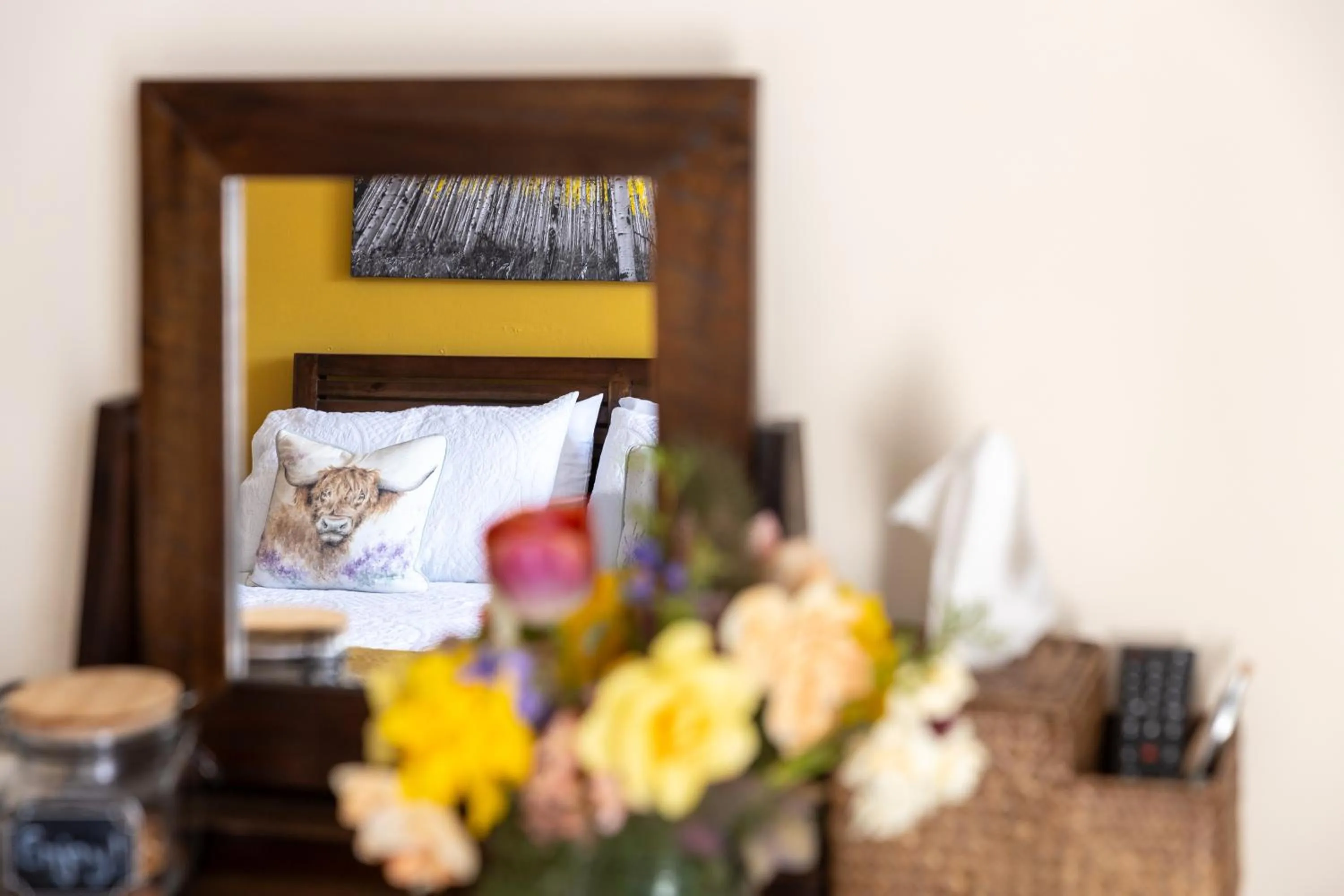 Decorative detail in Rossclare Lodge
