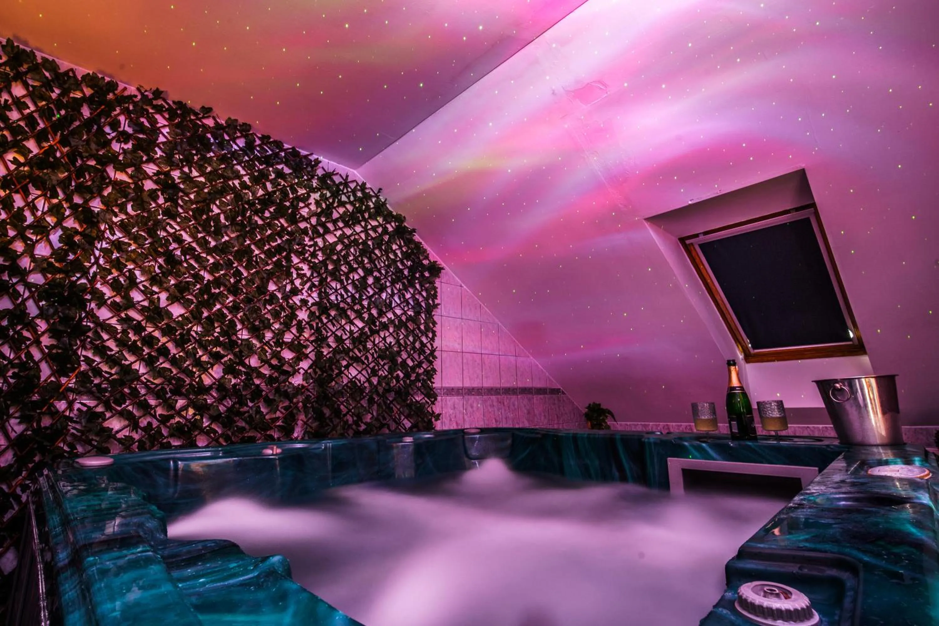 Hot Tub in Hotel Panský dům