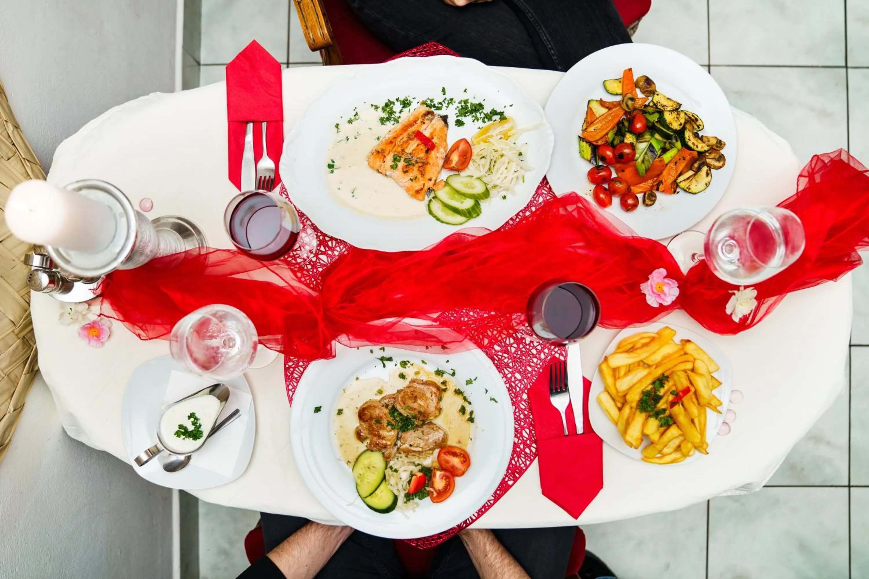 Restaurant/places to eat in Hotel Panský dům