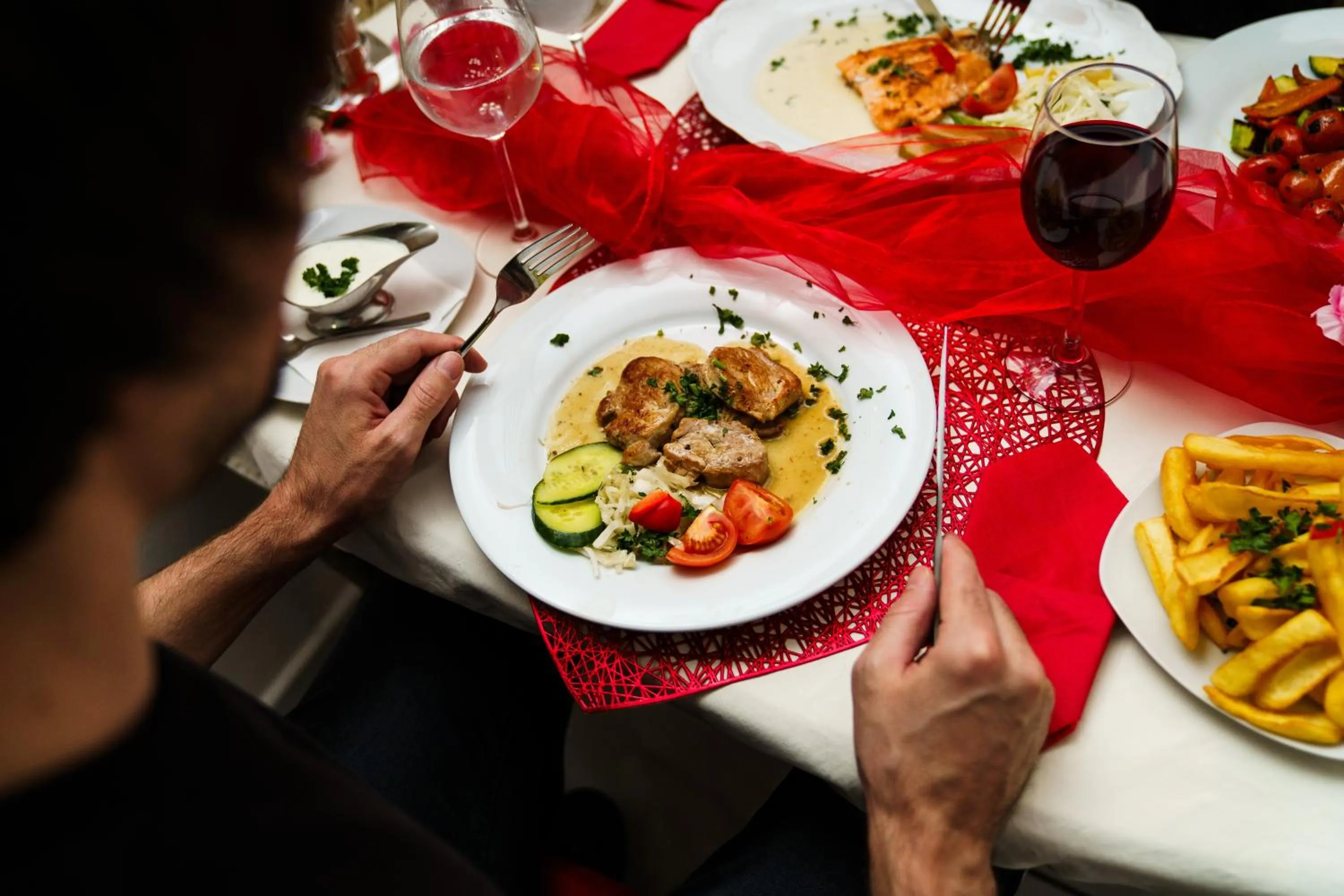 Restaurant/places to eat in Hotel Panský dům