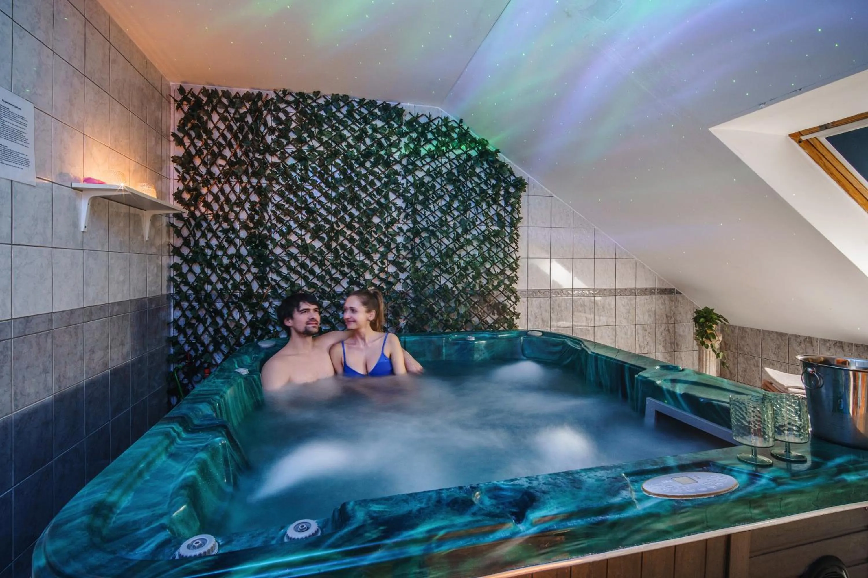 Hot Tub in Hotel Panský dům