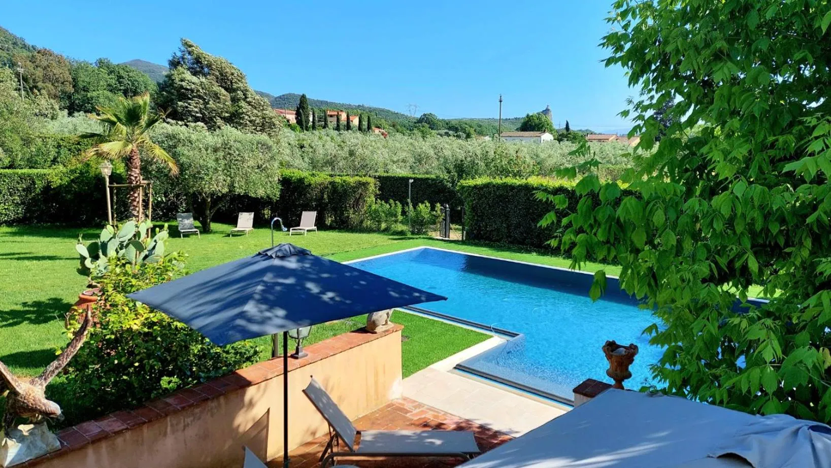 Garden in B&B Ninfeo dell' Arancera