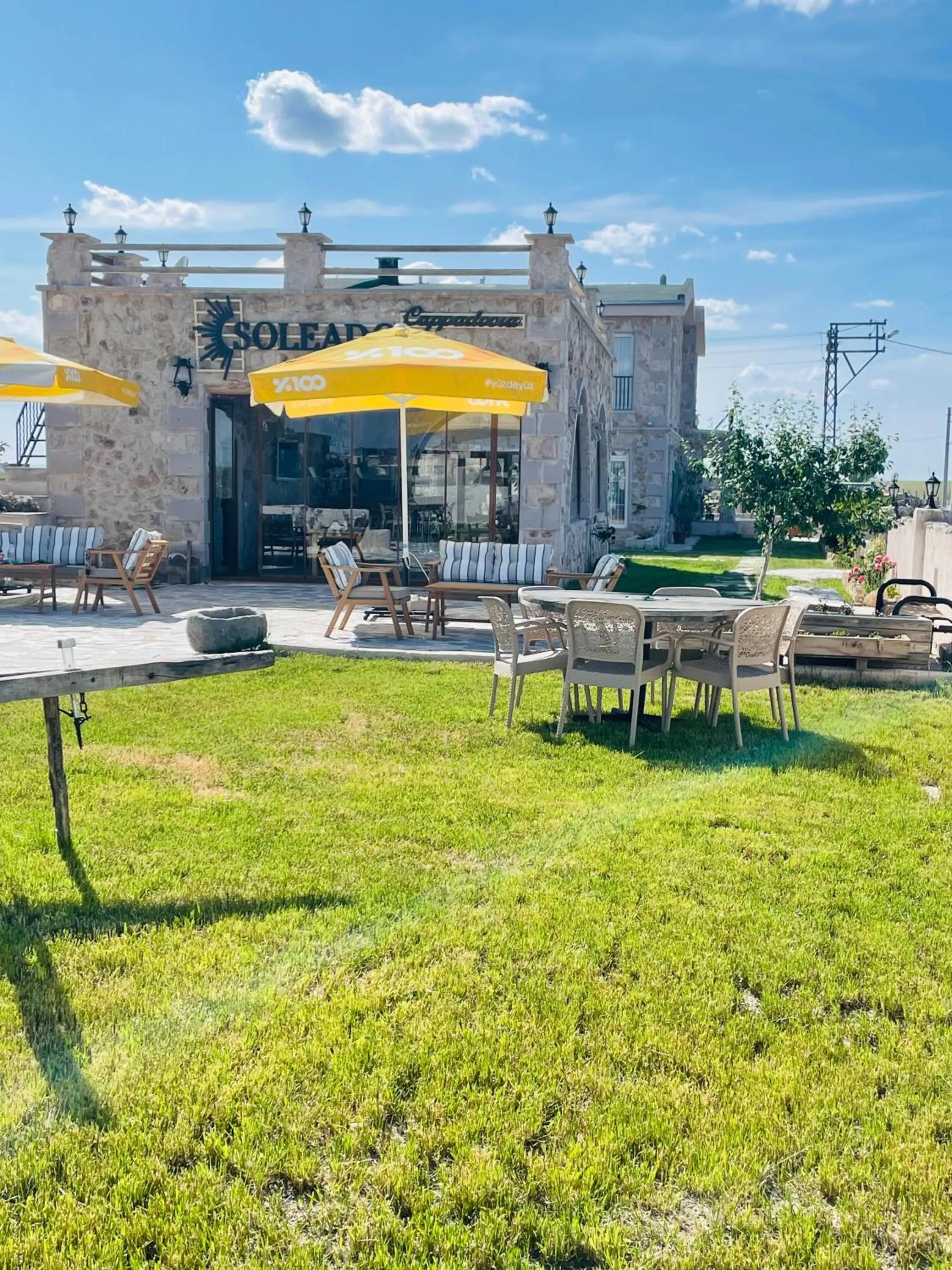 Garden view in Soleado Cappadocia Hotel