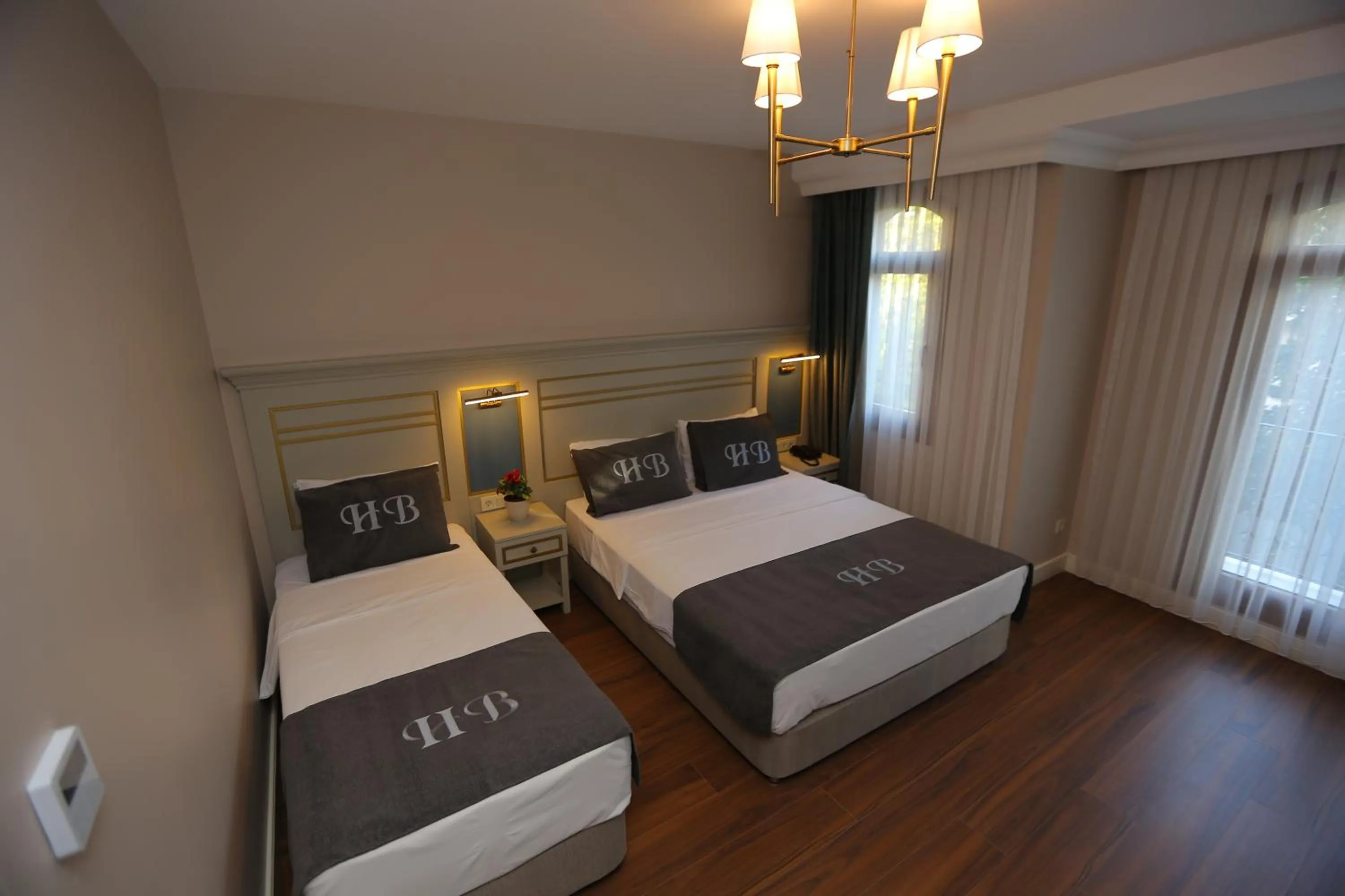 Photo of the whole room, Bed in HaciBayramHotel