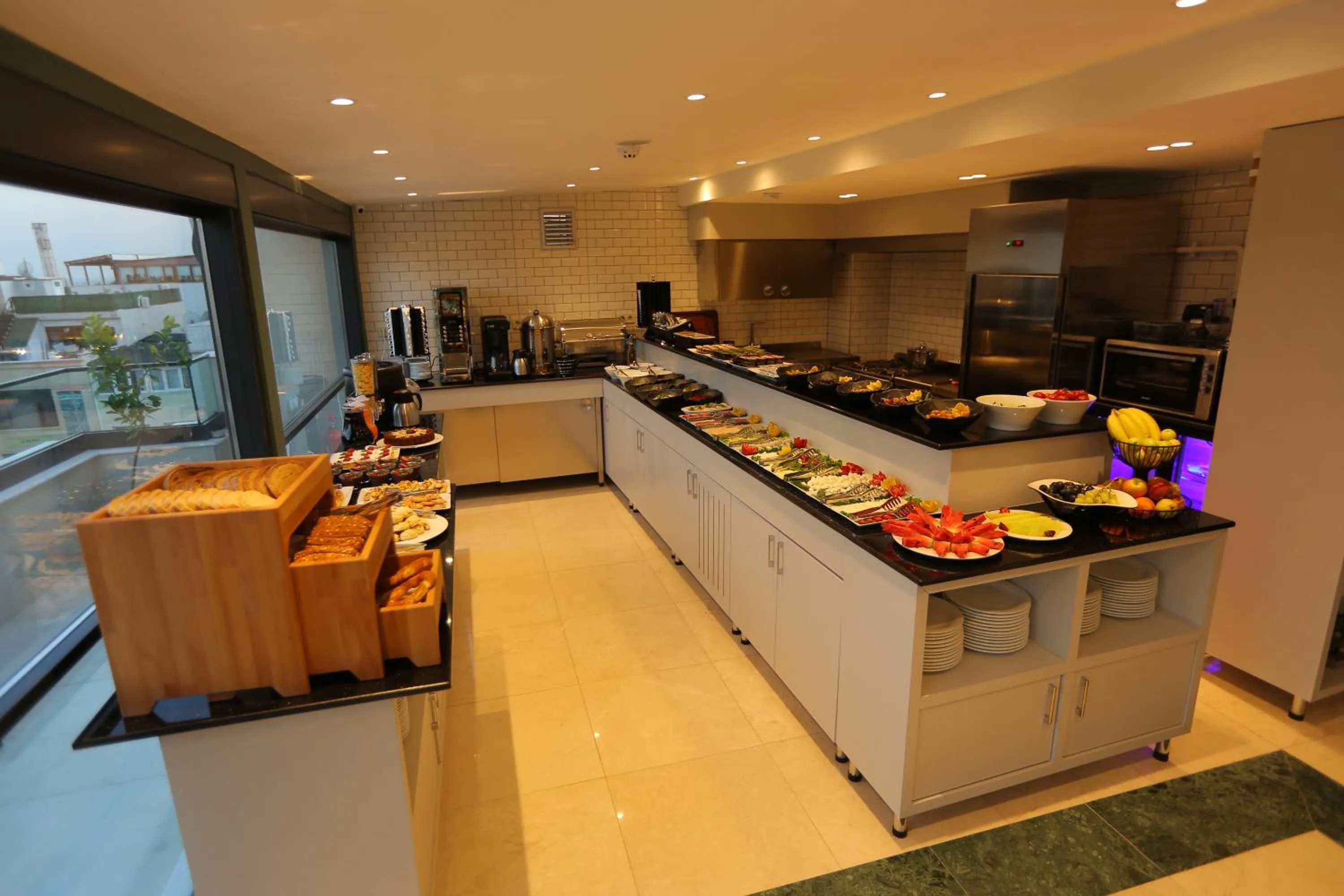 Buffet breakfast in HaciBayramHotel