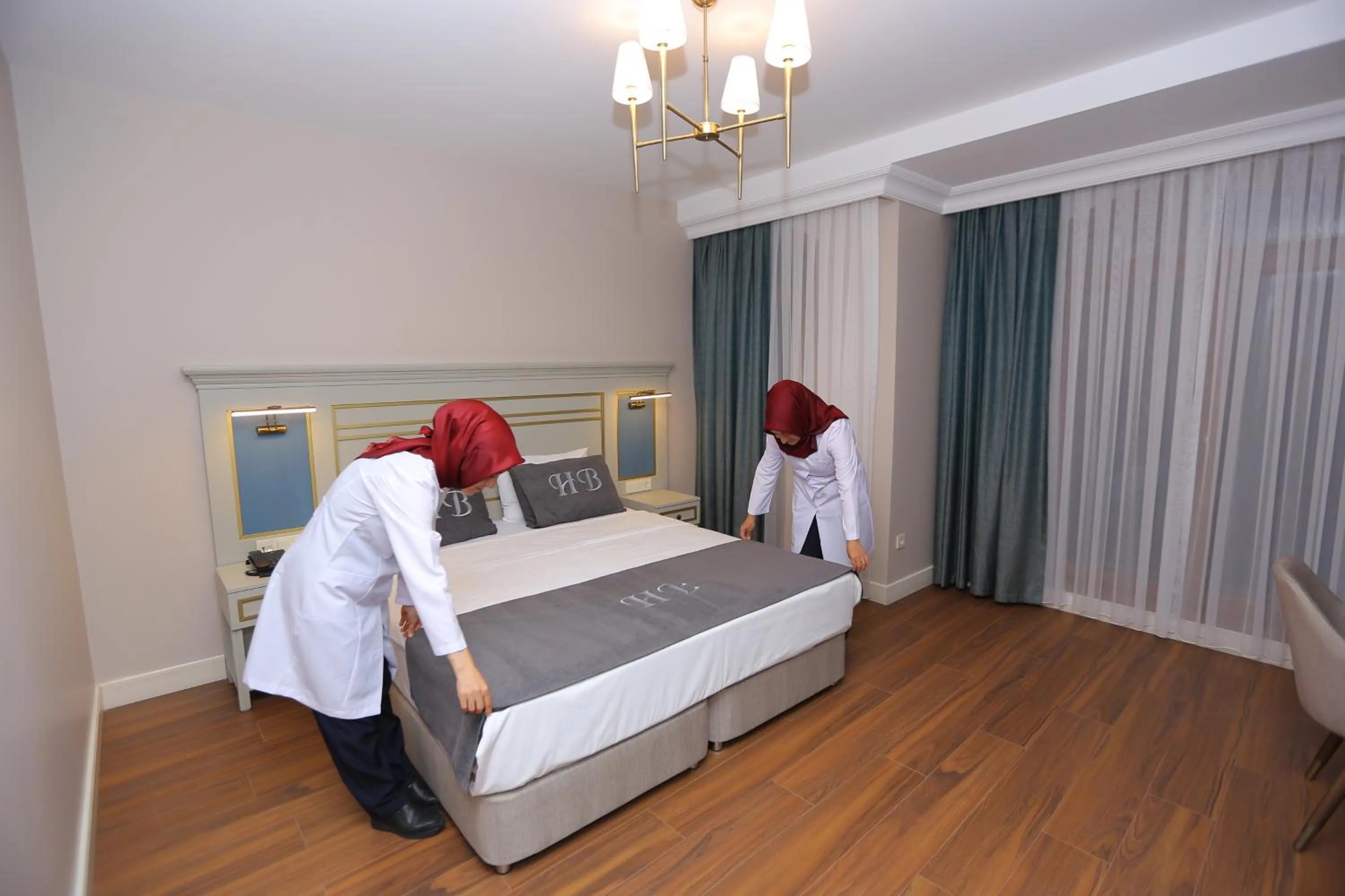 Photo of the whole room, Bed in HaciBayramHotel