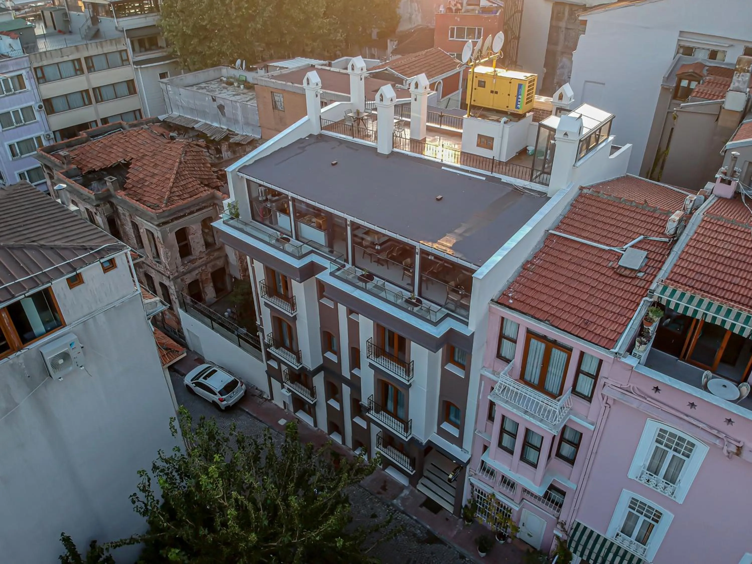 Bird's eye view in HaciBayramHotel