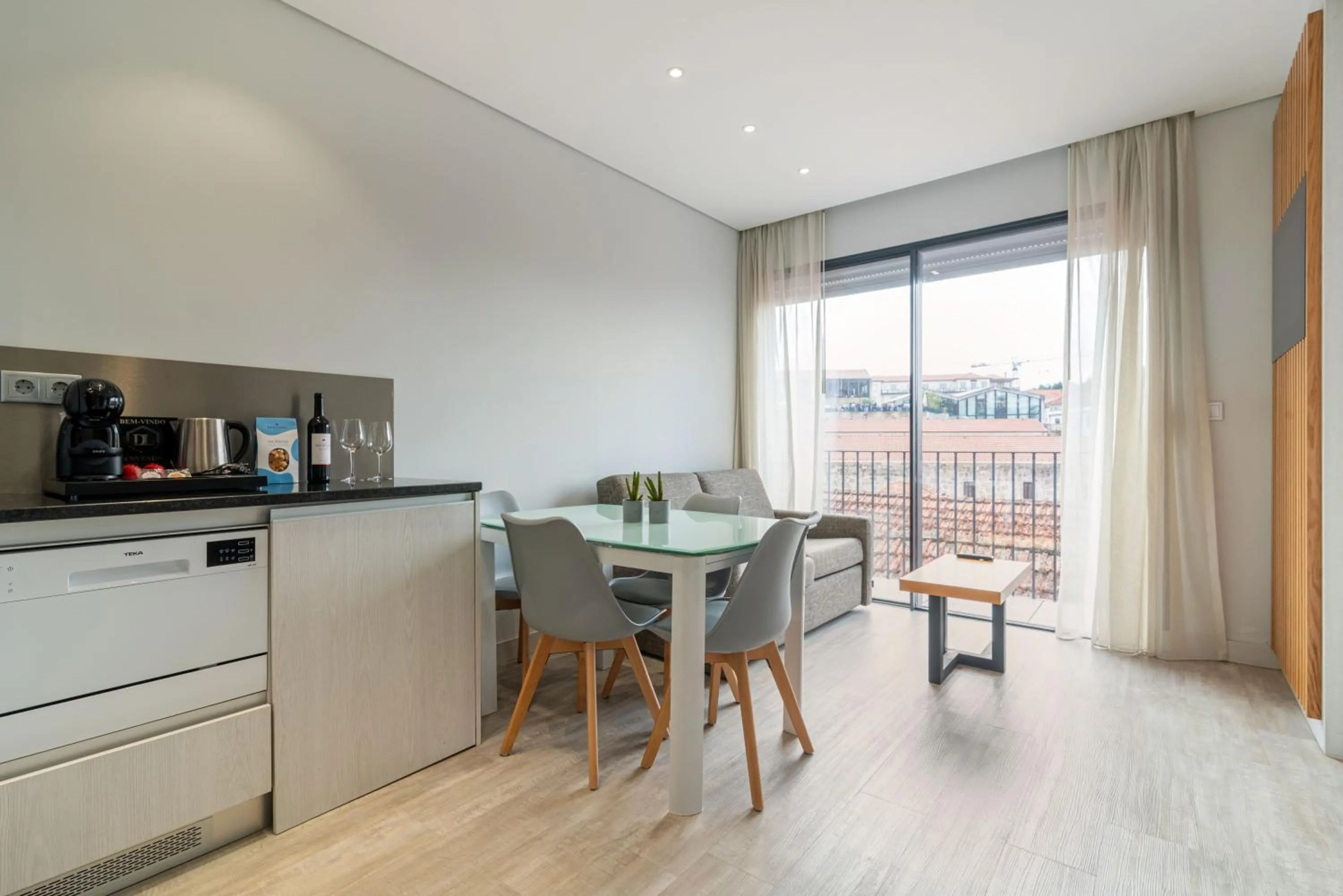 Balcony/Terrace in Smartr Porto Gaia & Spa