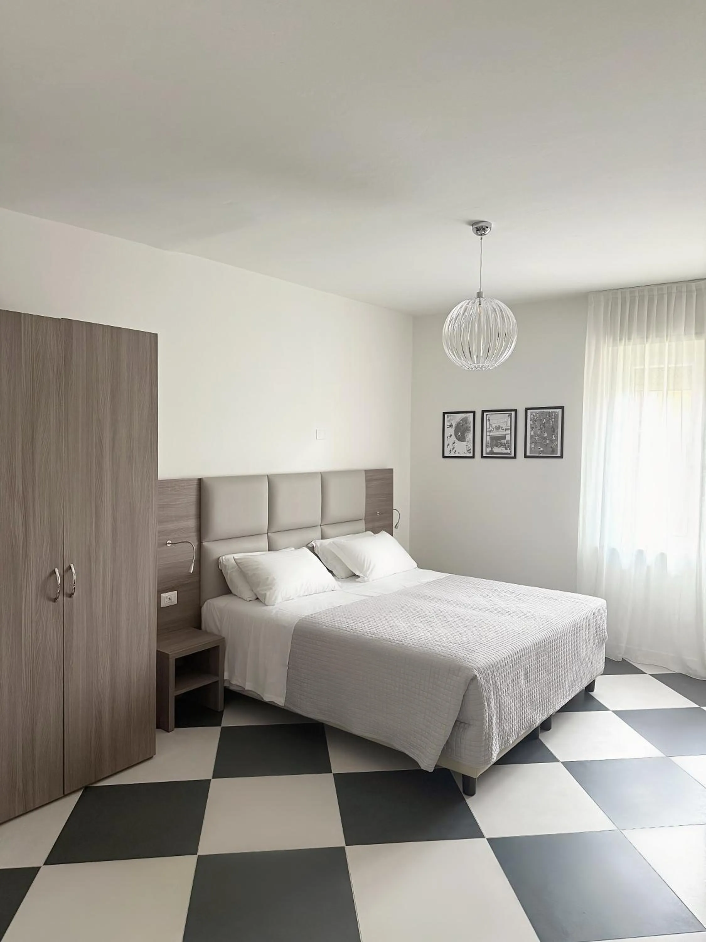 Bed in Cà Masawalsa Hotel