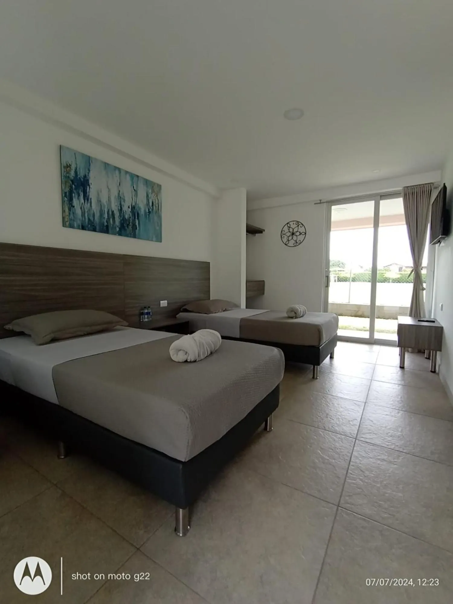 Bed in Hotel Palo Grande CF Pereira