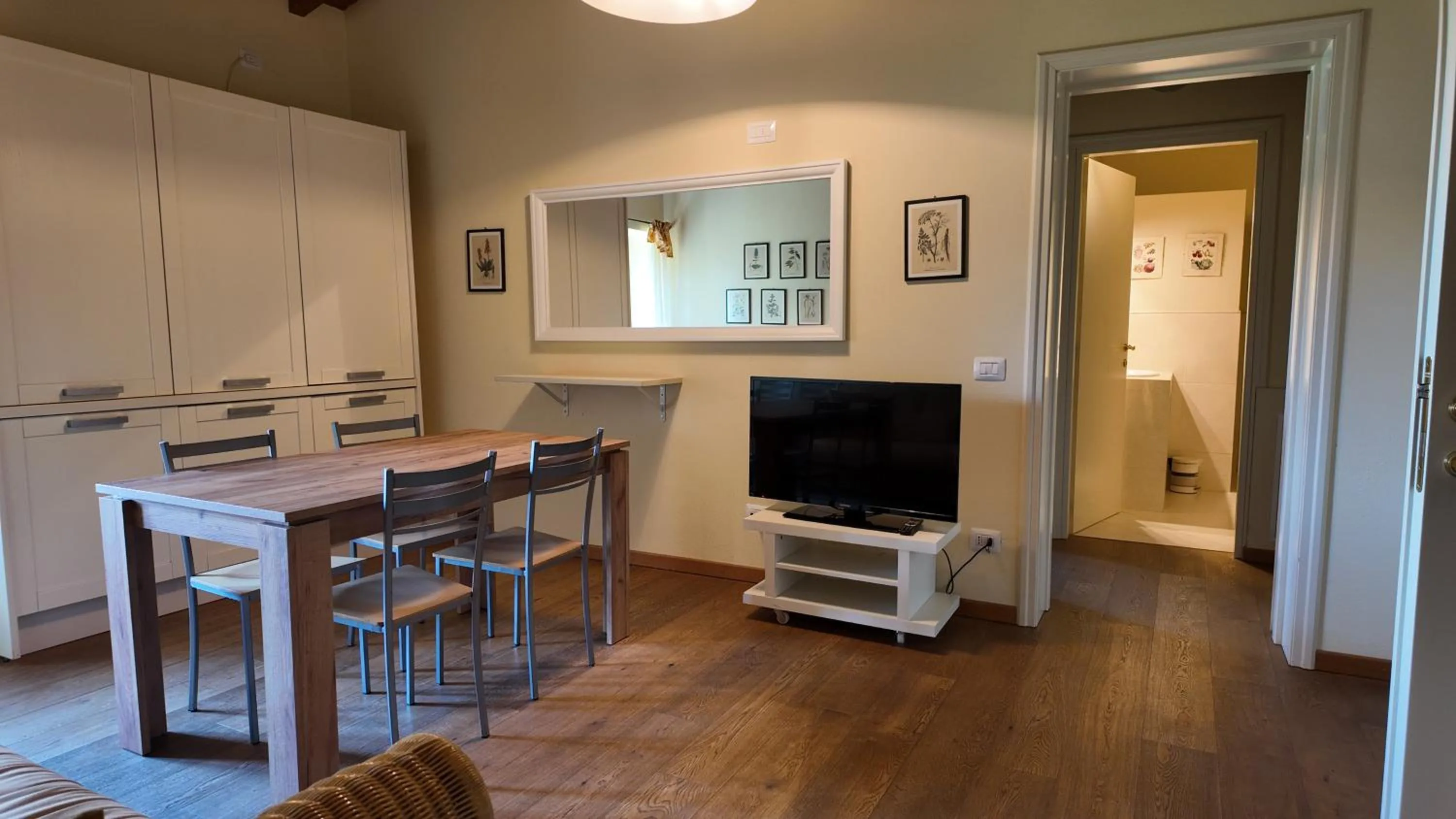 Kitchen or kitchenette in Apartments Relais Corte Paradiso