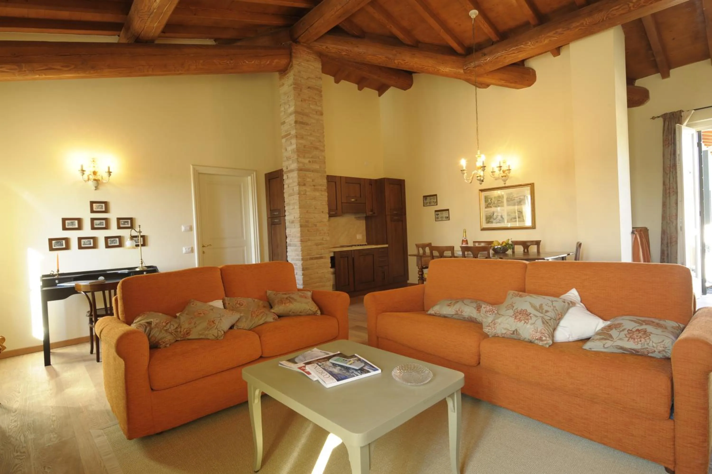 Kitchen or kitchenette in Apartments Relais Corte Paradiso