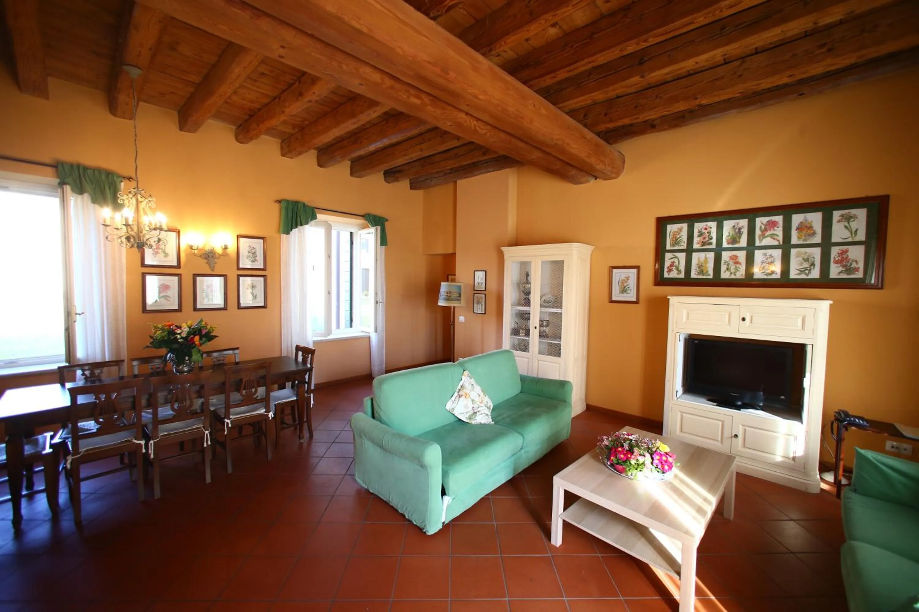 Living room in Apartments Relais Corte Paradiso