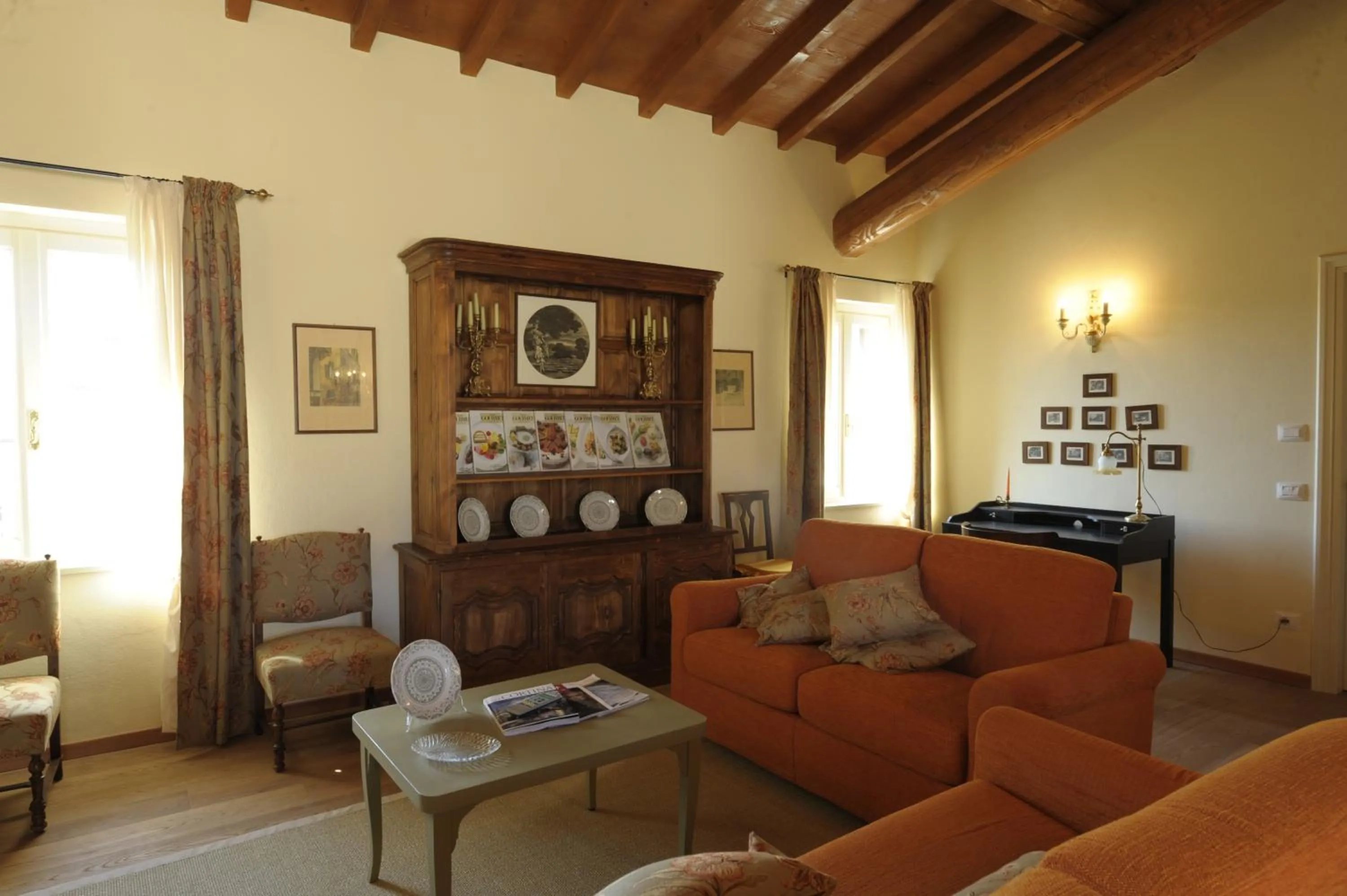 Seating area in Apartments Relais Corte Paradiso