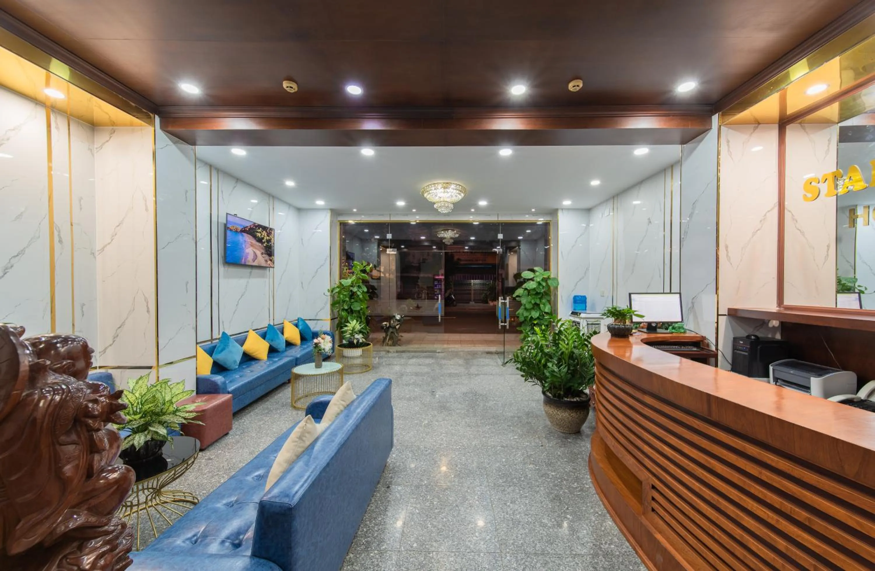 Lobby or reception in StarLight Nha Trang