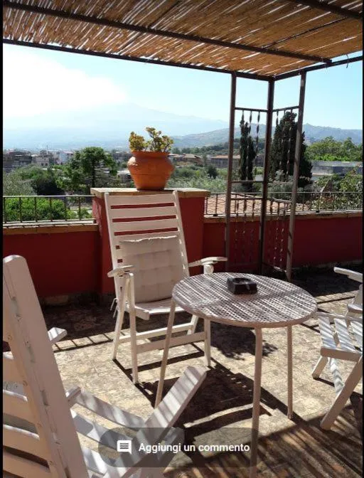 Balcony/Terrace in Villa Chiarenza Maison d'Hotes