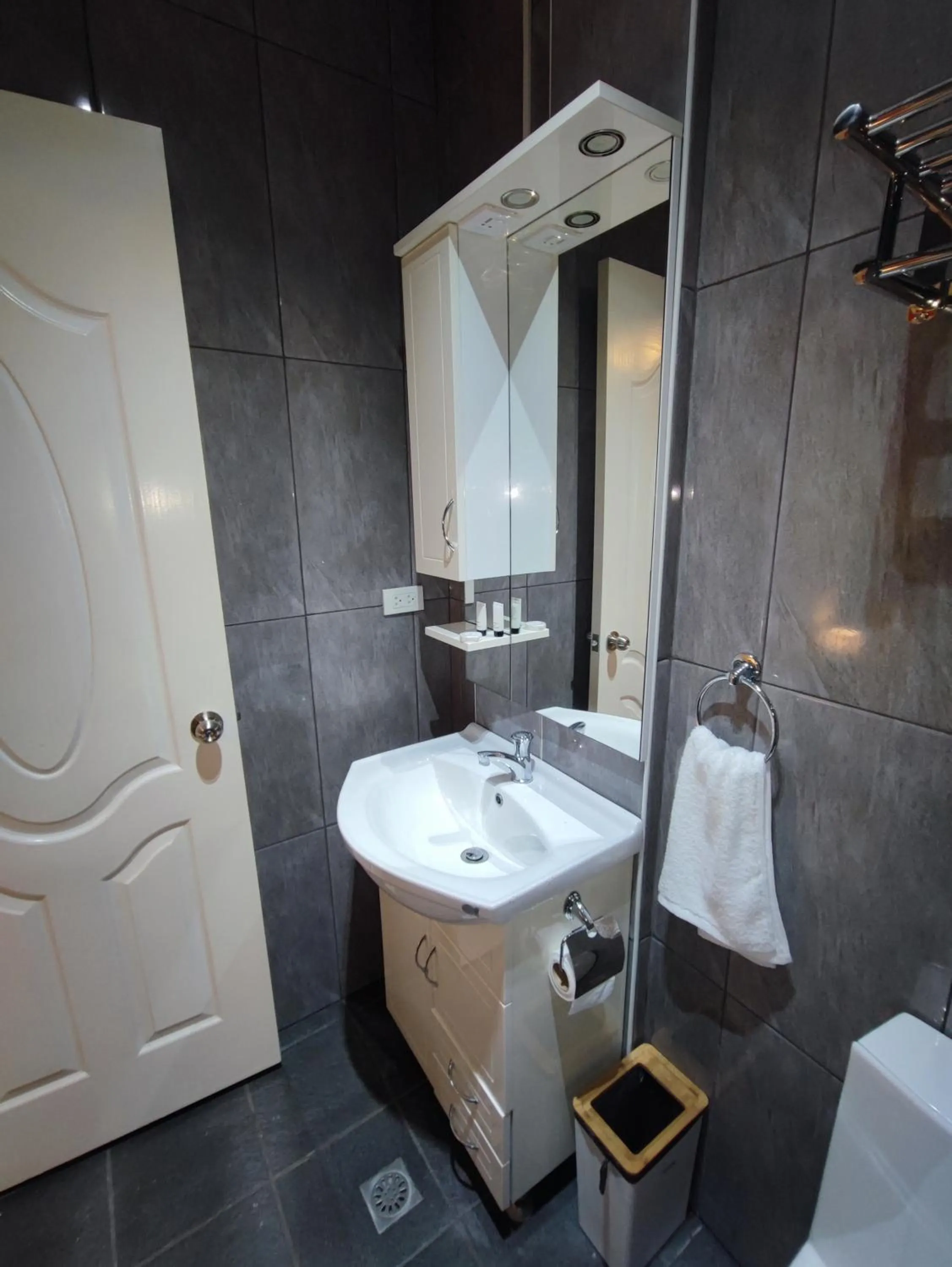 Shower in Bonsai Jacuzzi Suites