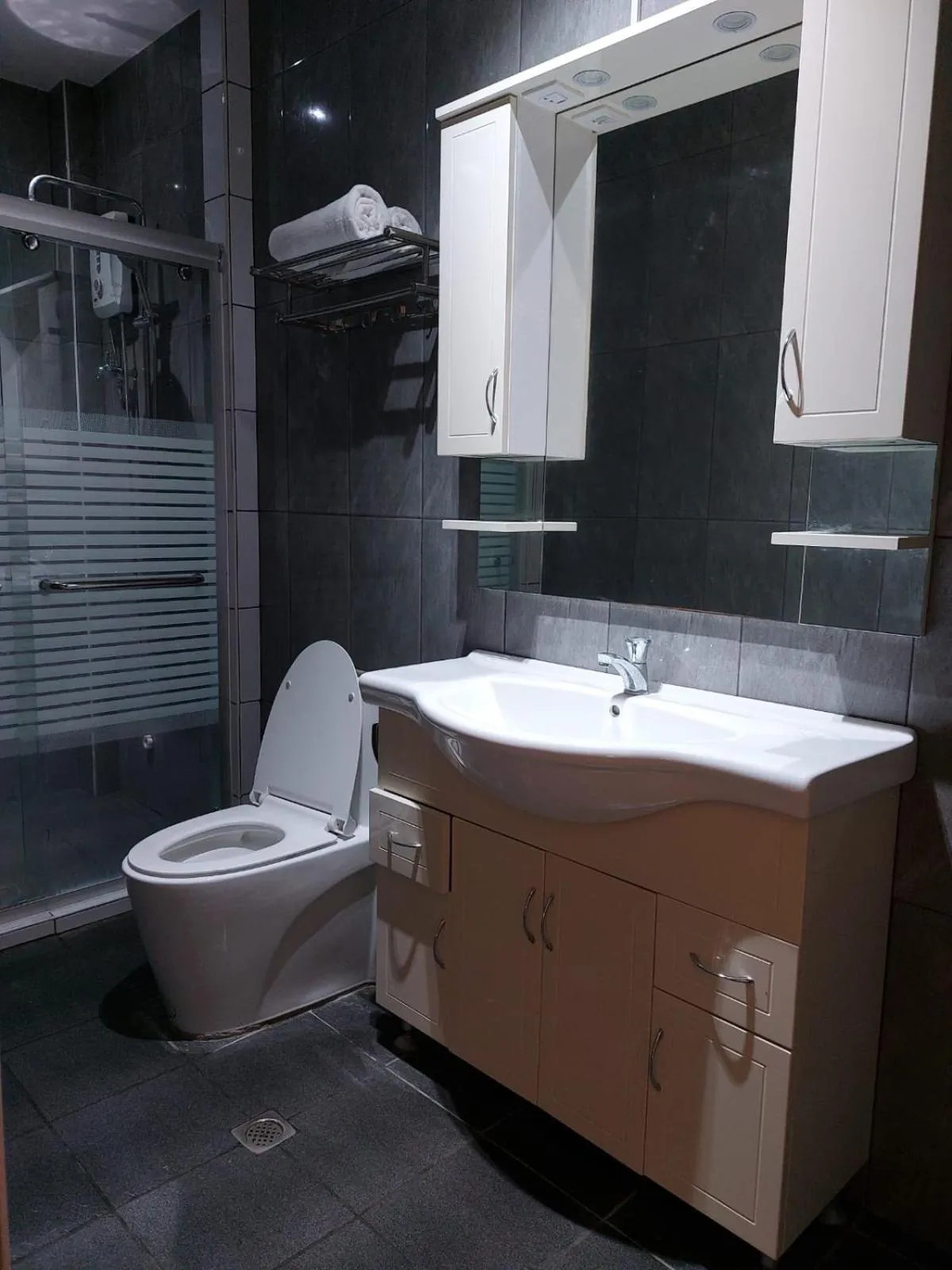 Shower in Bonsai Jacuzzi Suites