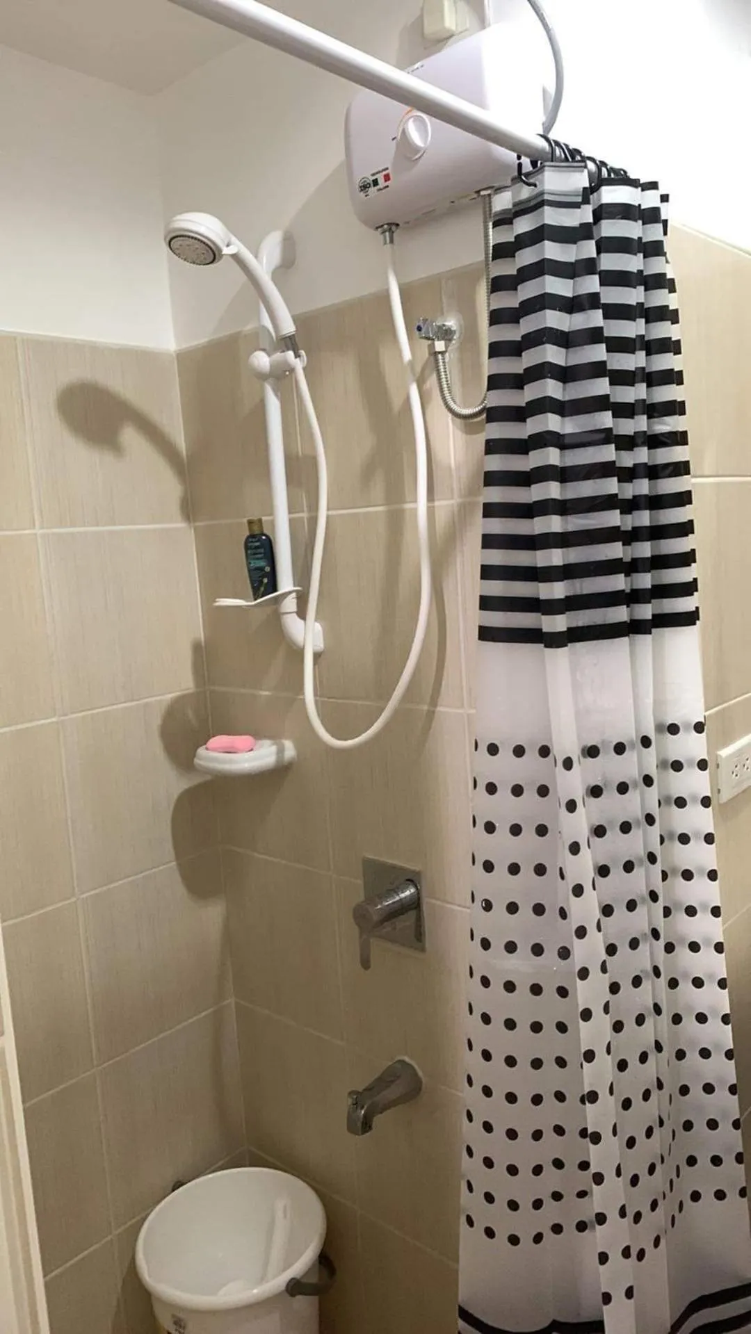 Bathroom in Grand Riviera Suites Comfy Condo near US Embassy Manila Bay Roxas Blvd Ermita Manila