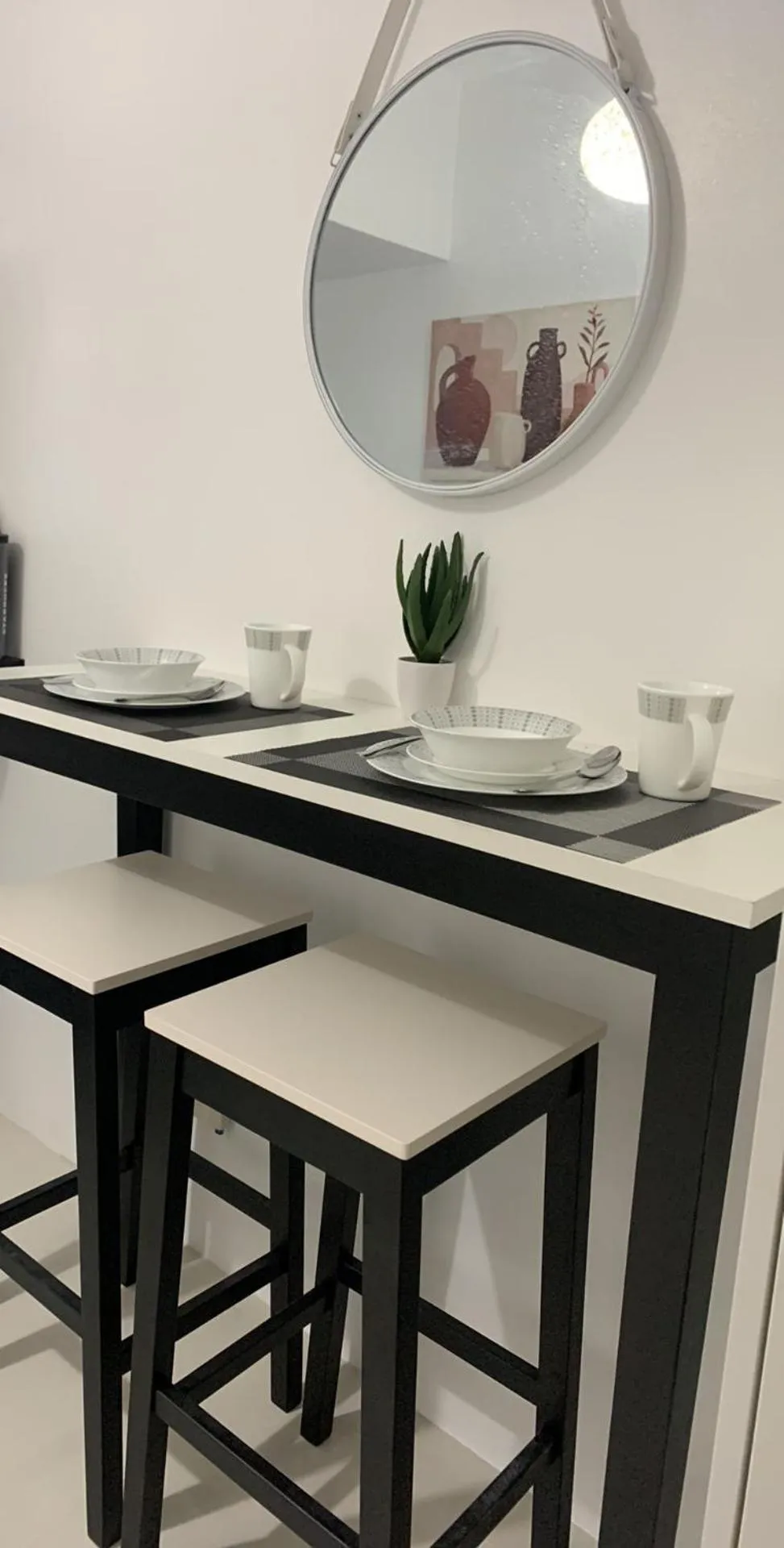 Dining area in Grand Riviera Suites Comfy Condo near US Embassy Manila Bay Roxas Blvd Ermita Manila