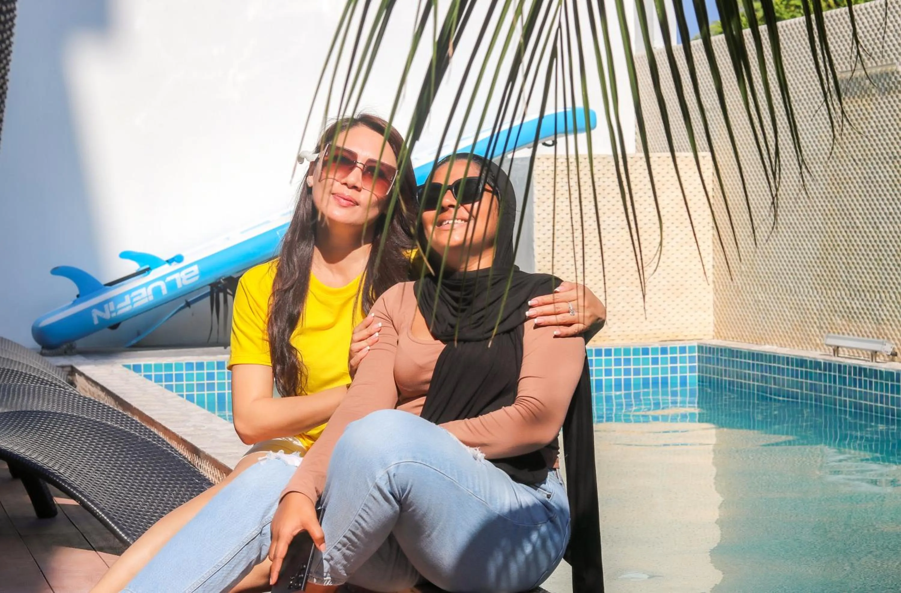 Pool view in Ari Grand Hotel & Spa