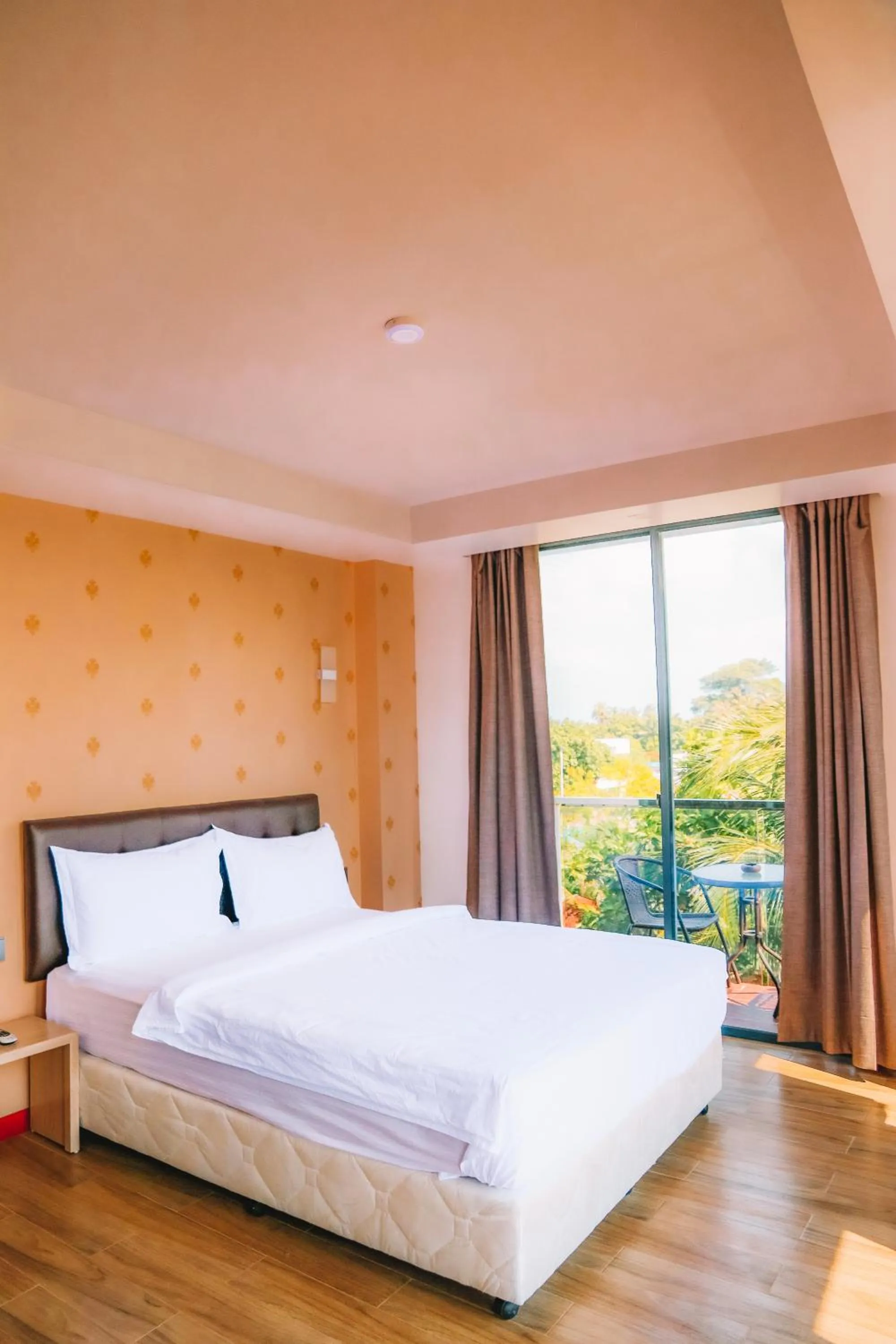 Bed in Ari Grand Hotel & Spa